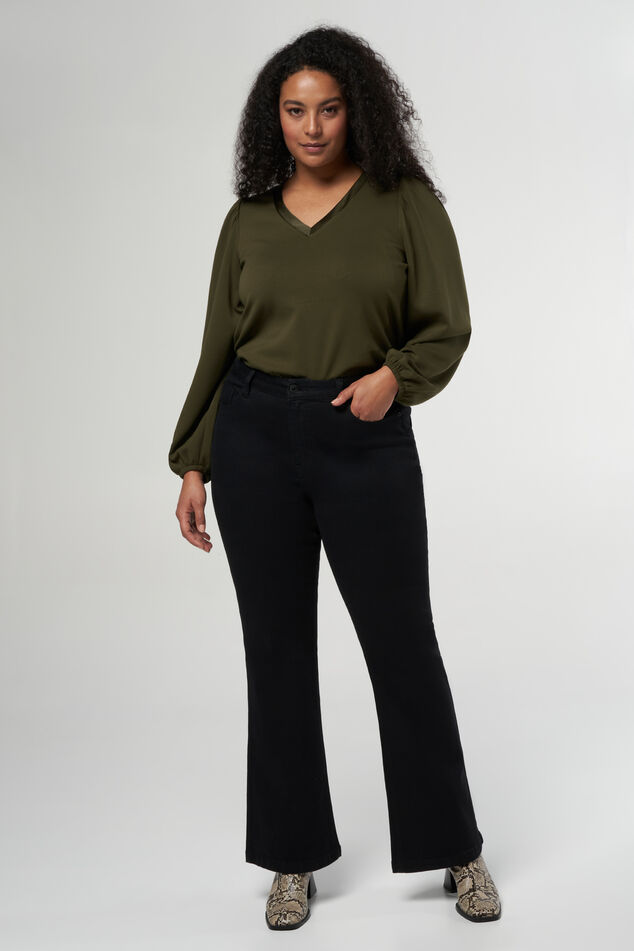 Jeans mit ausgestelltem Bein JASMIN image number 0