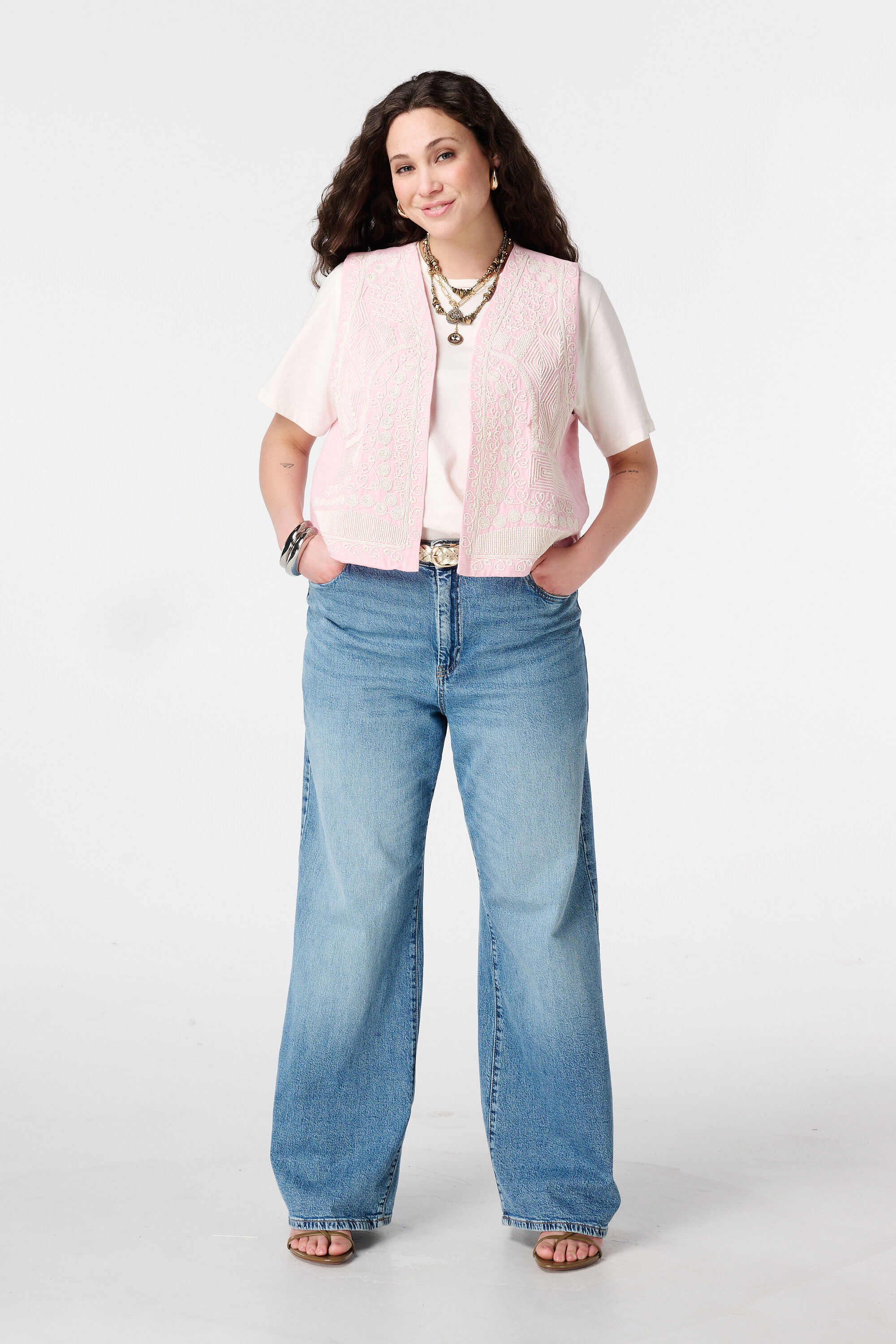 Gilet mit Stickerei image number 5