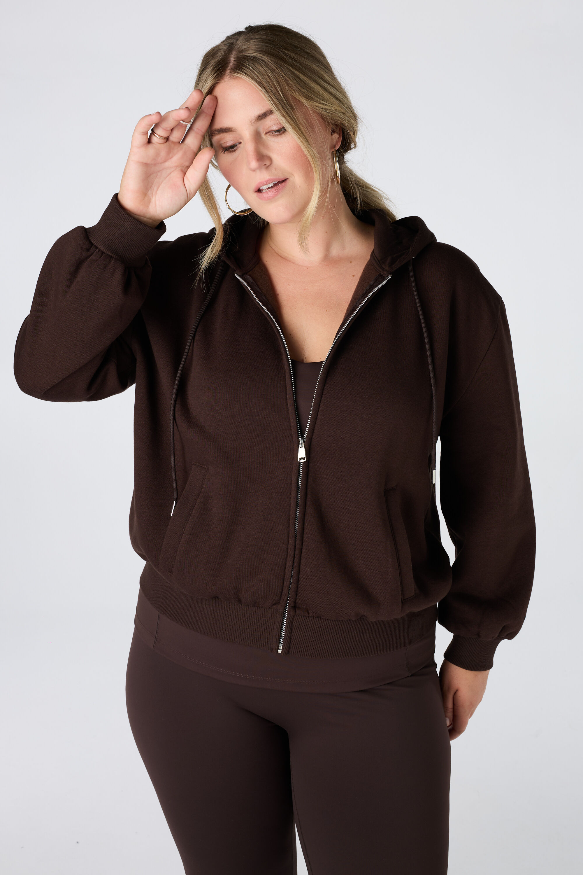 Sweatjacke mit Kapuze image number 0