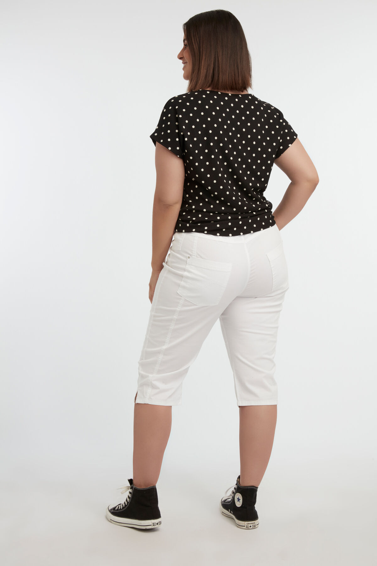 Baumwoll-Caprihose image number 5