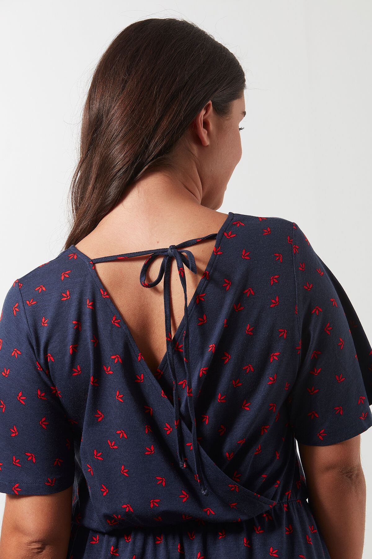 Kleid mit Allover-Print image number 3