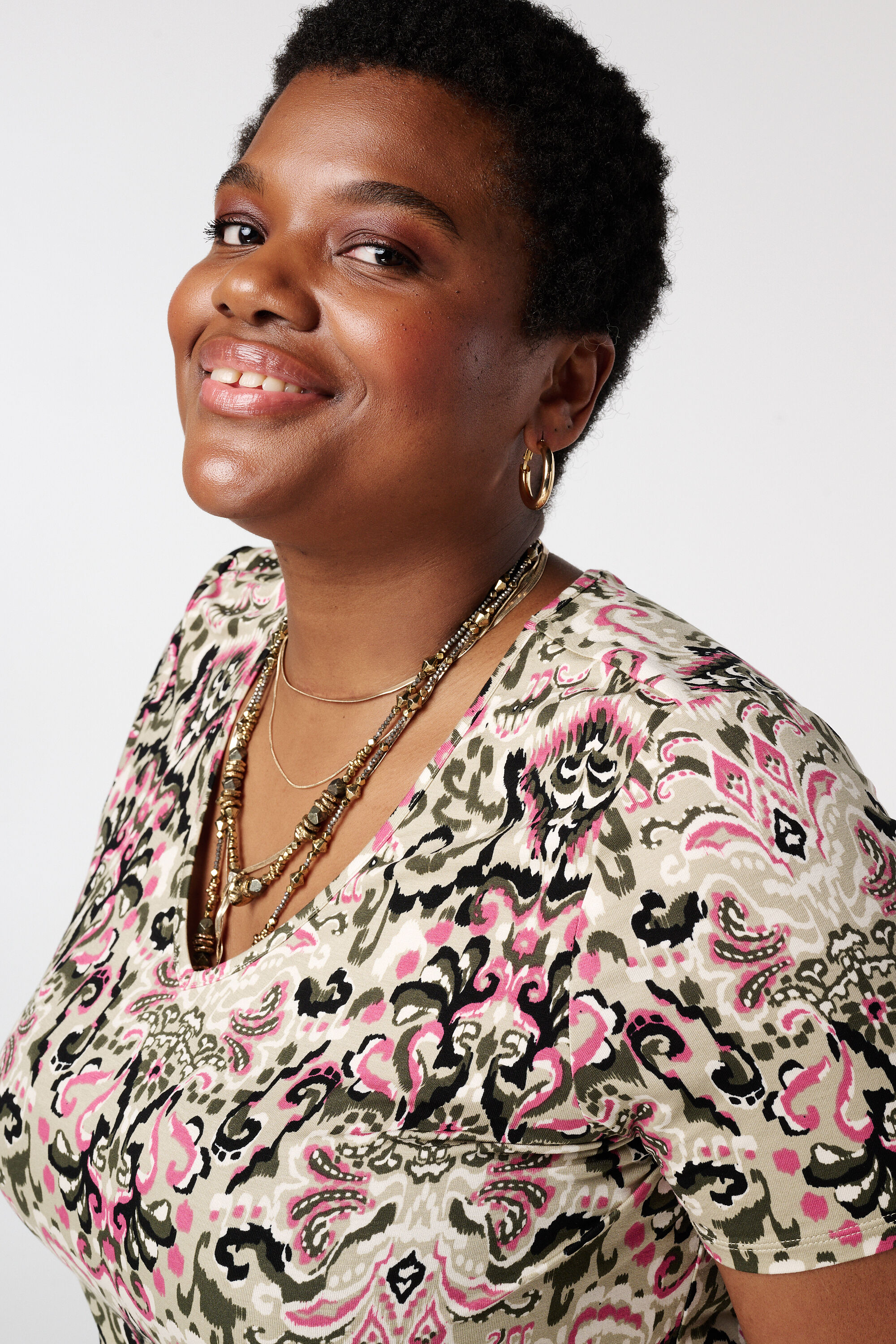 T-Shirt mit Print image number 4