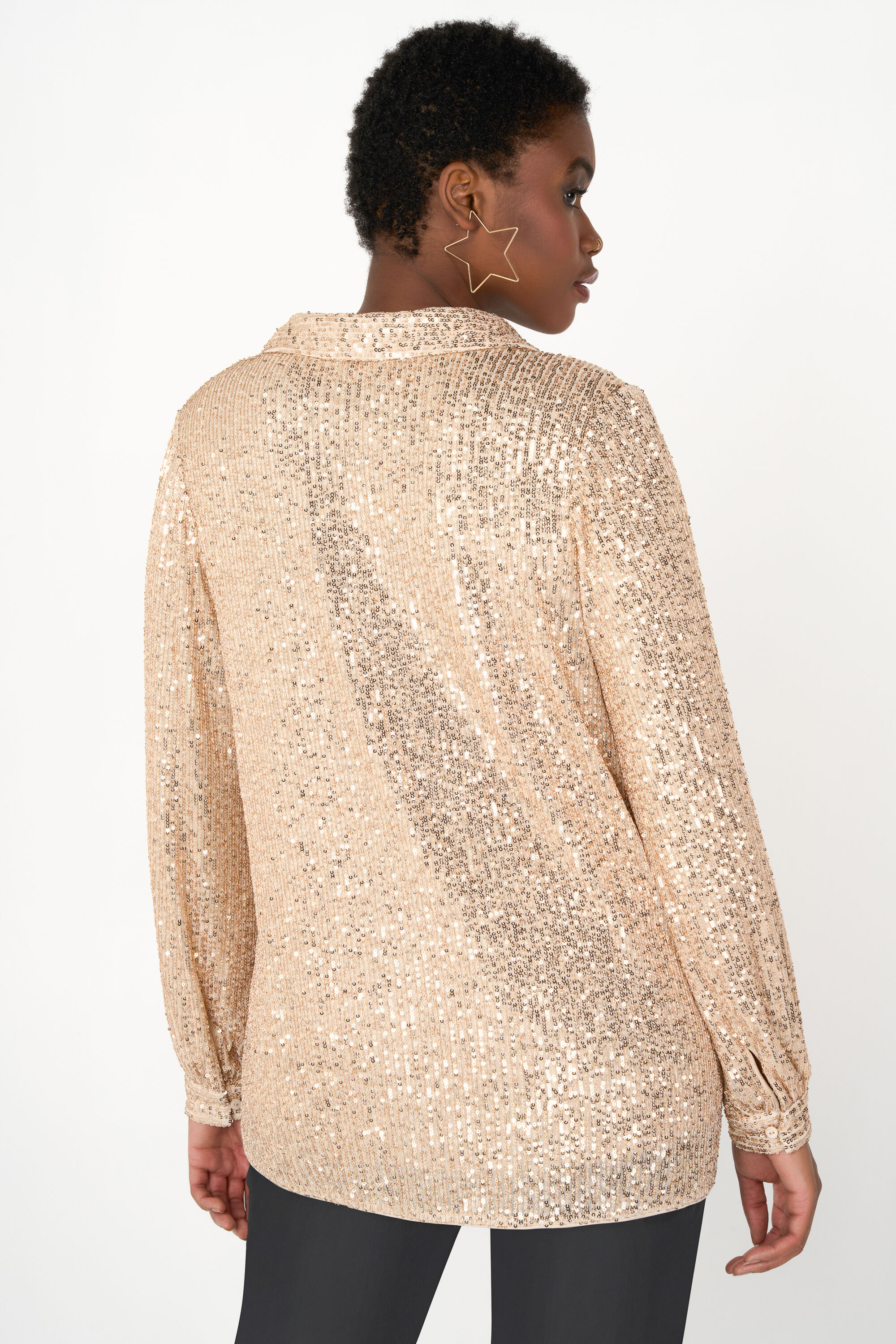 Top mit Pailletten image number 3