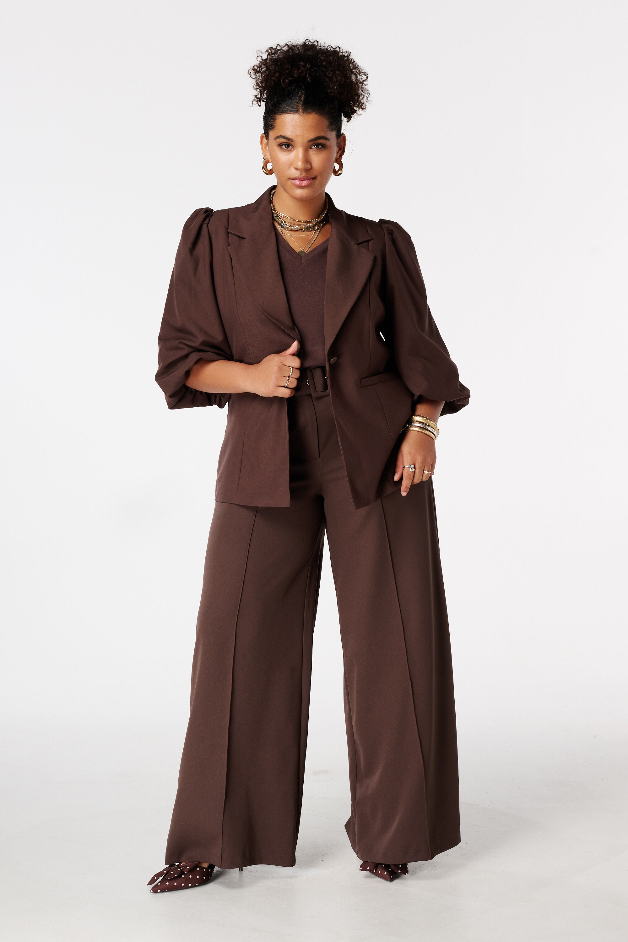 Blazer mit Puff&auml;rmeln image number 3