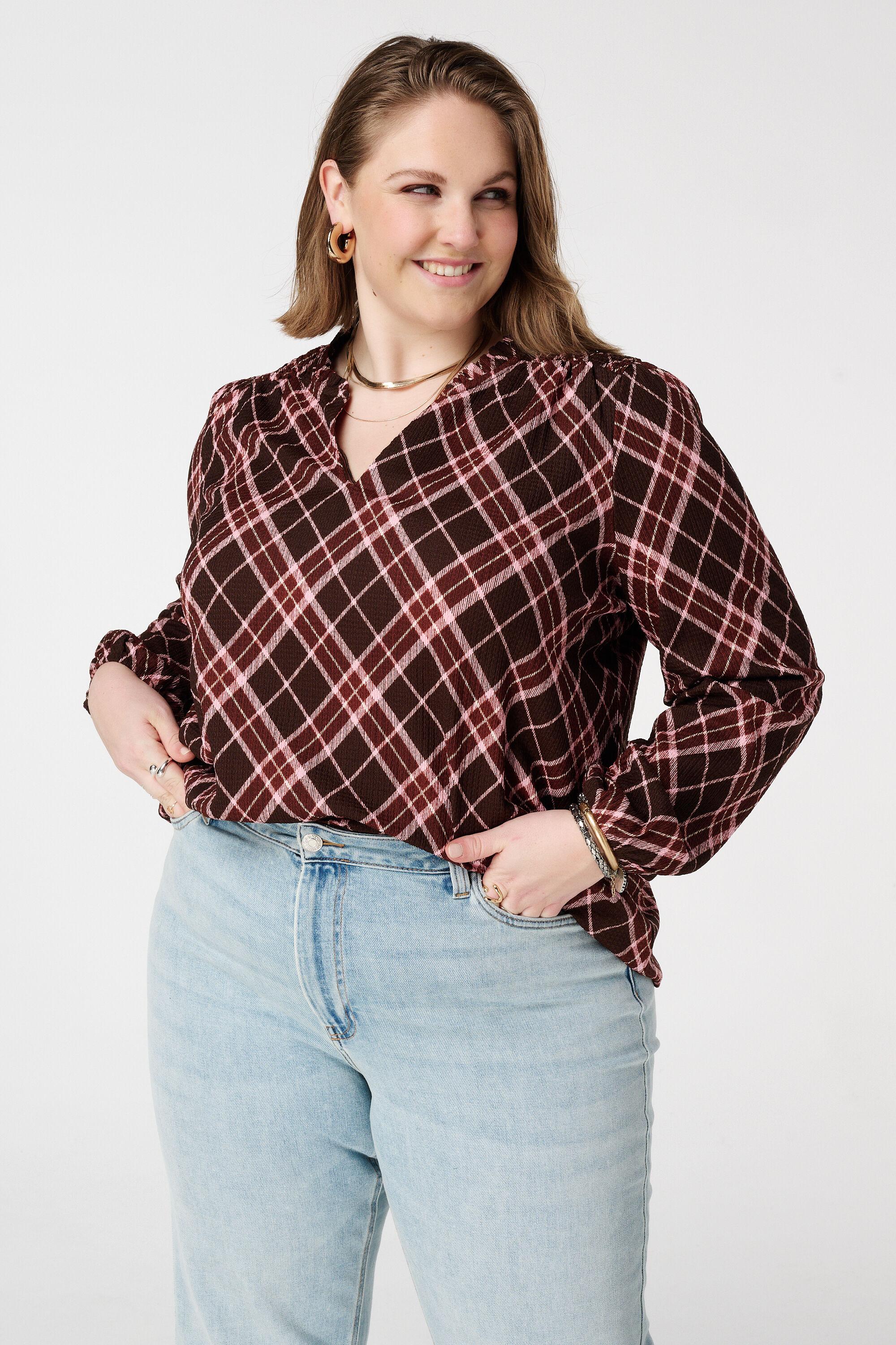 Top mit R&uuml;schen