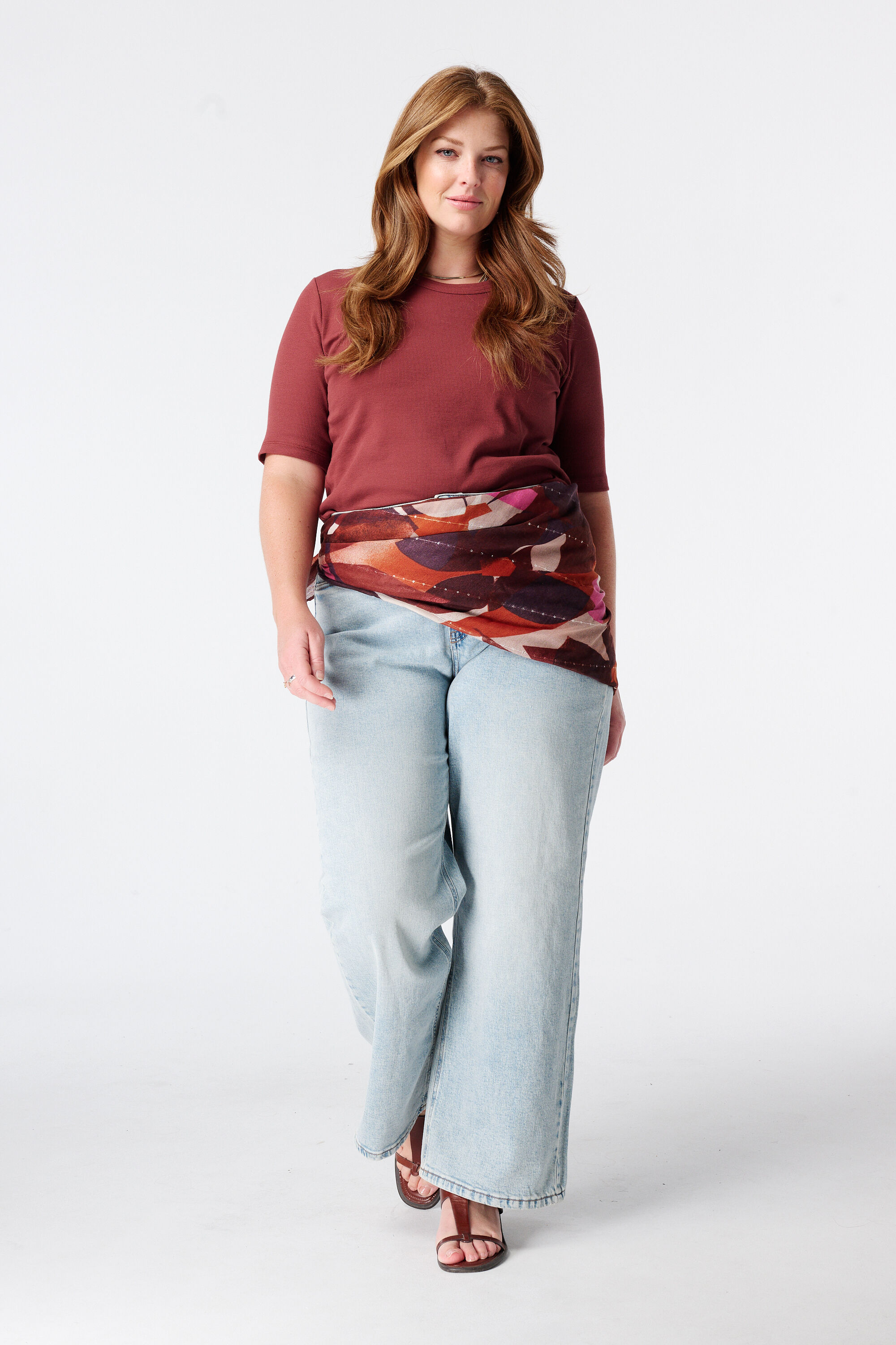 Basic Top aus Rippstoff image number 5