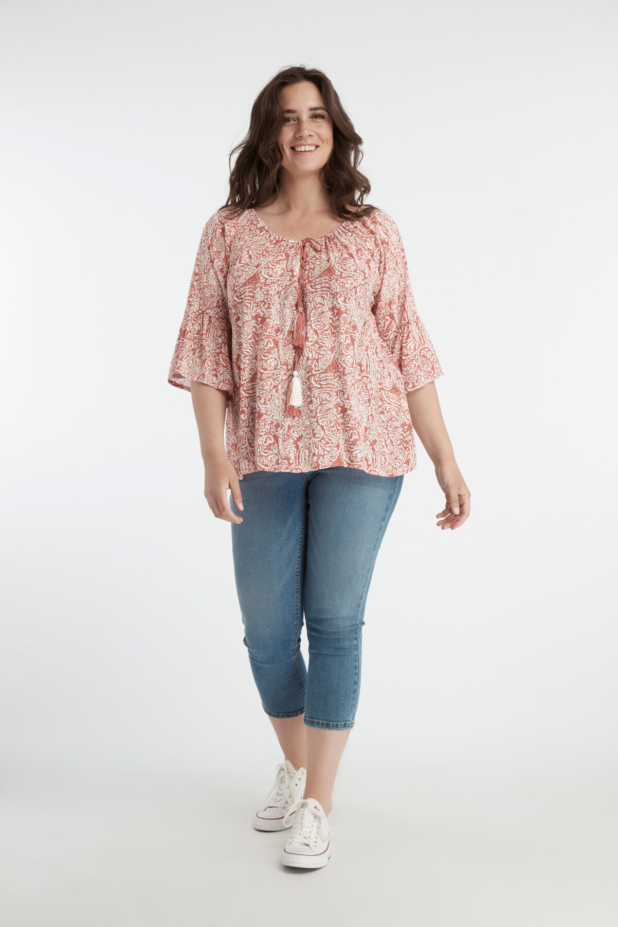 Bell-Sleeve Bluse image number 5