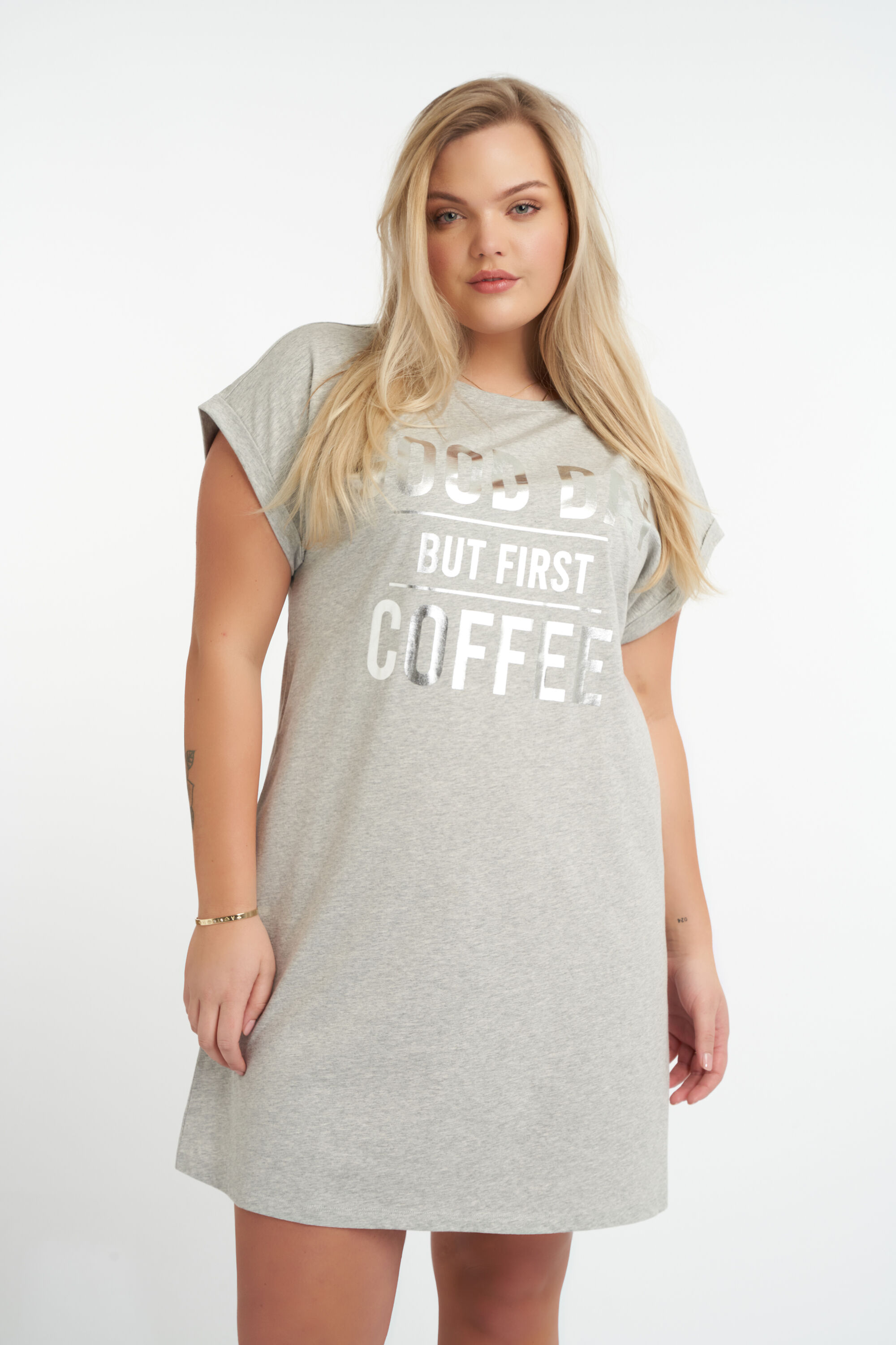 &Uuml;bergro&szlig;es Pyjama-Shirt image number 5