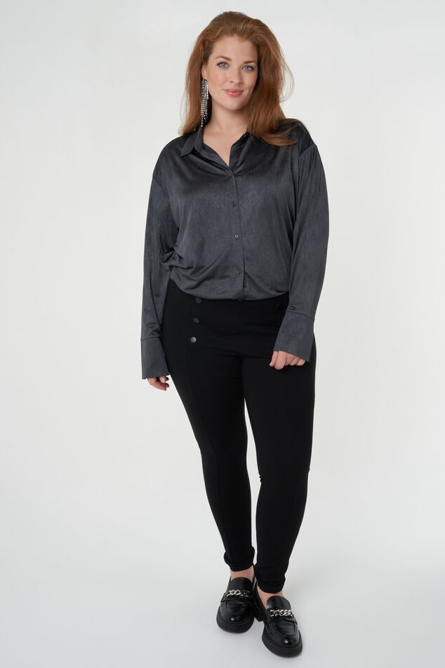 Treggings mit Knöpfen image number 0