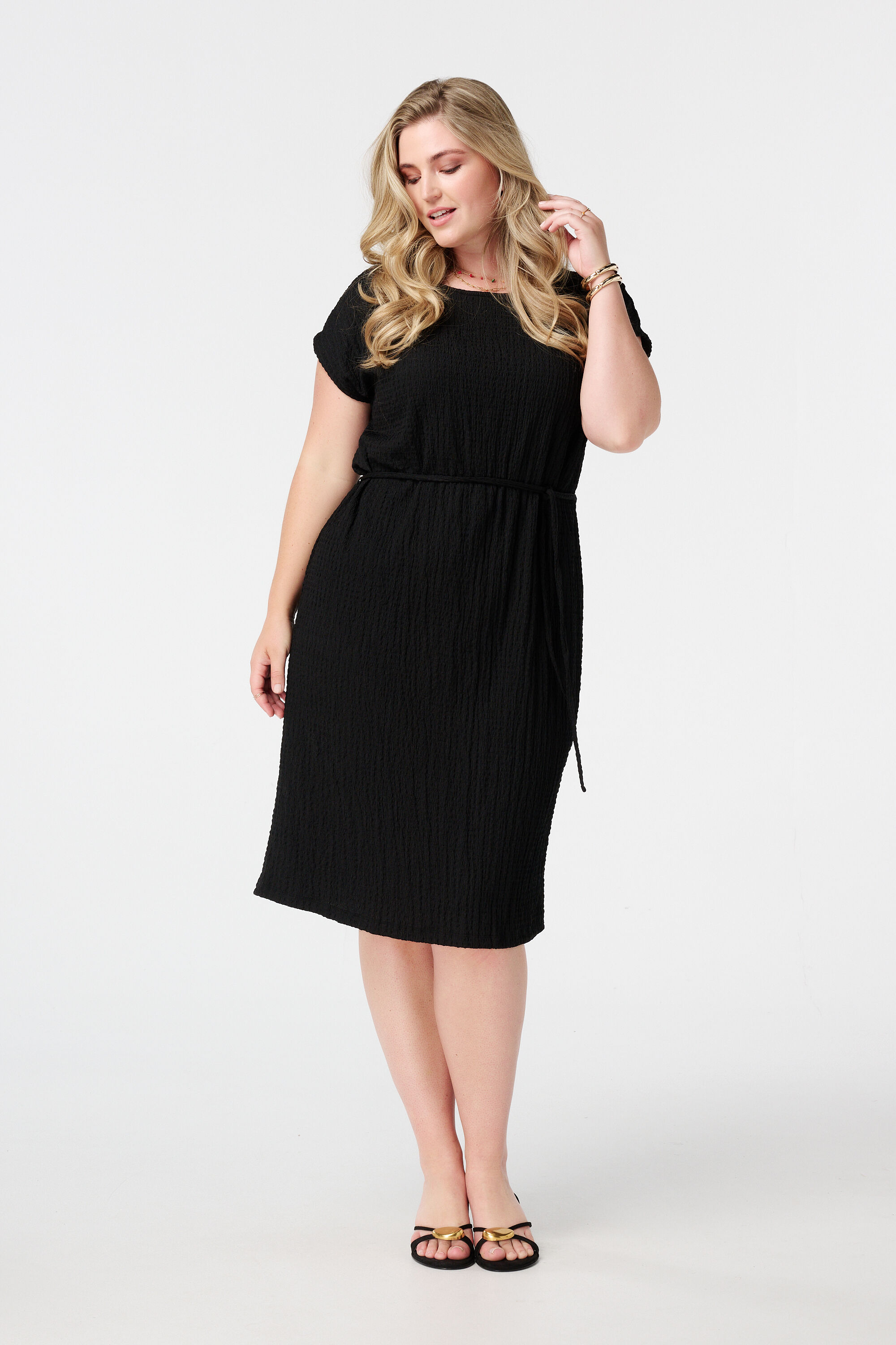 Midikleid mit Tunnelzug image number 5