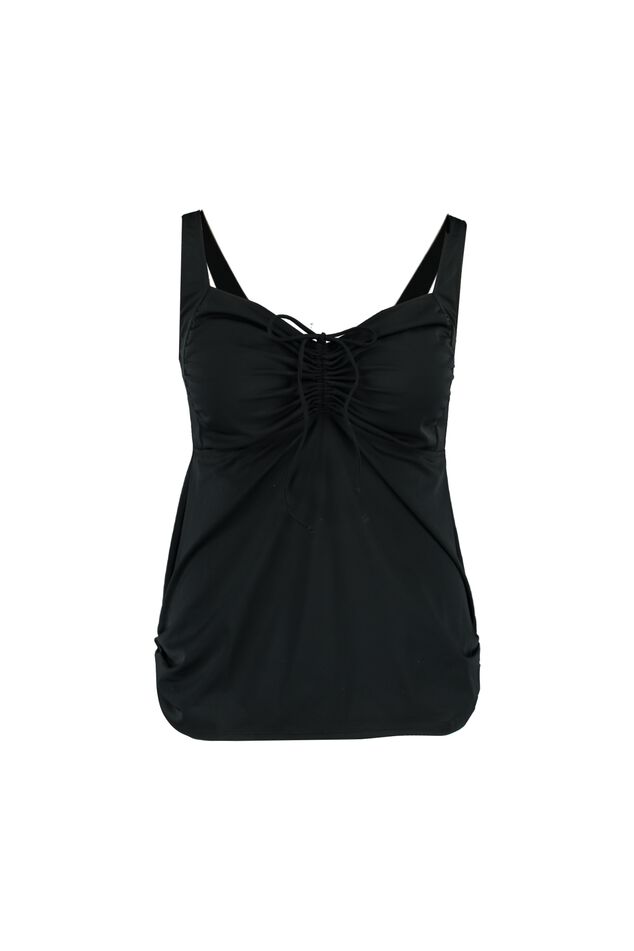 MS Mode einfarbiges Tankini-Top image number 1