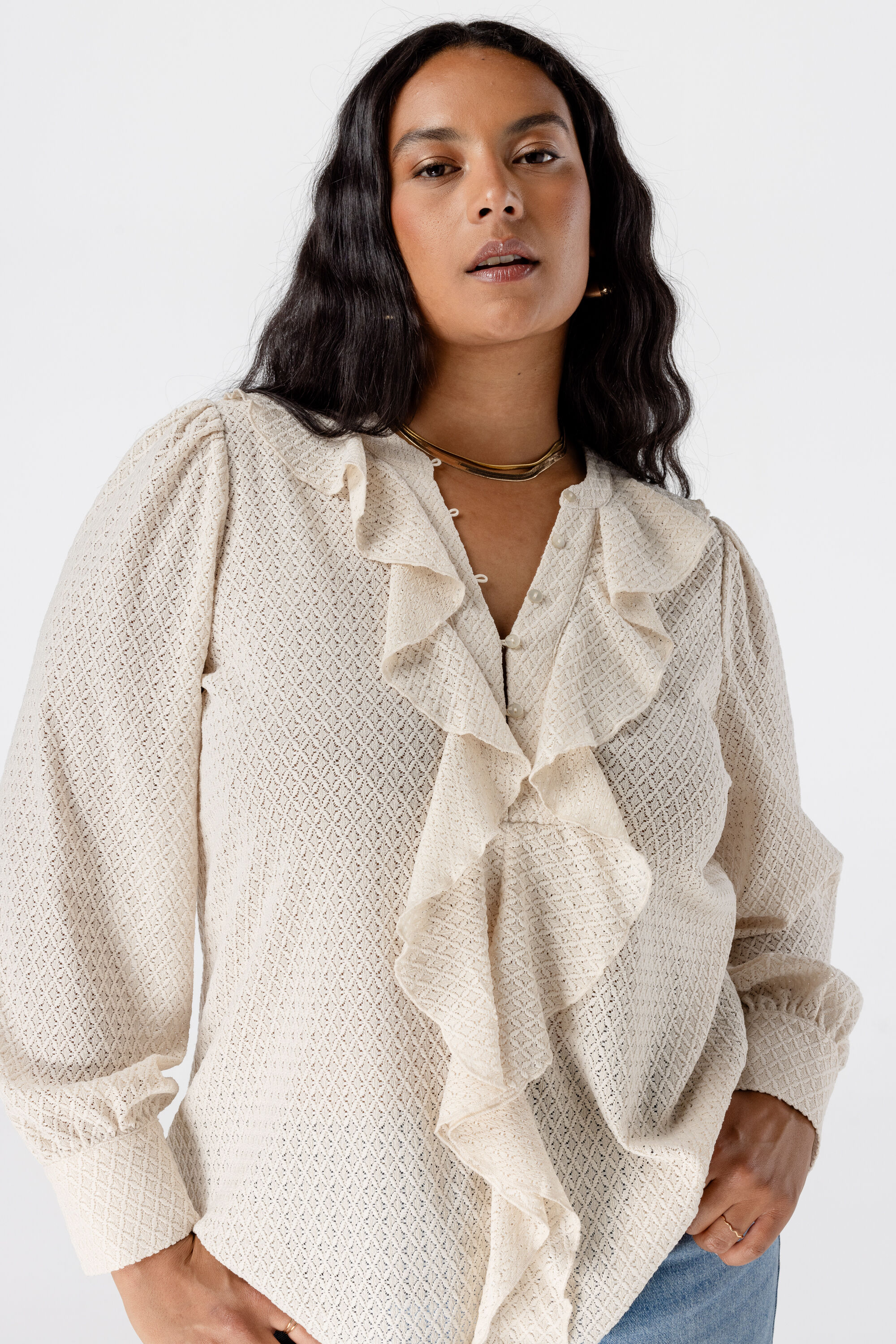 Bluse mit R&uuml;schen image number 5