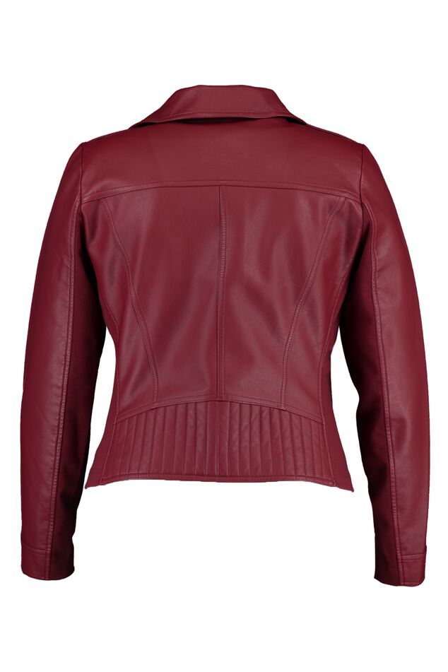 Biker-Jacke aus Kunstleder image number 2