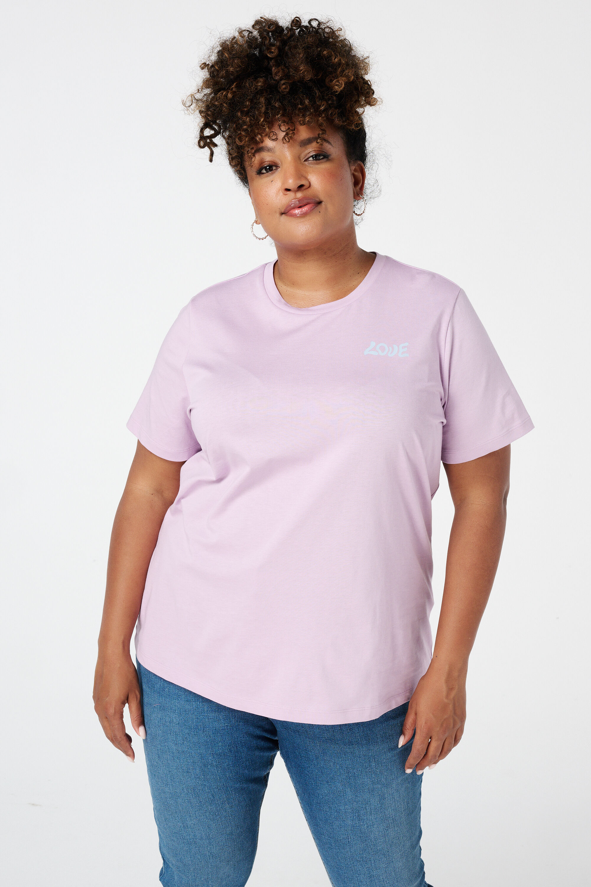 T-Shirt mit Blumendruck image number 3