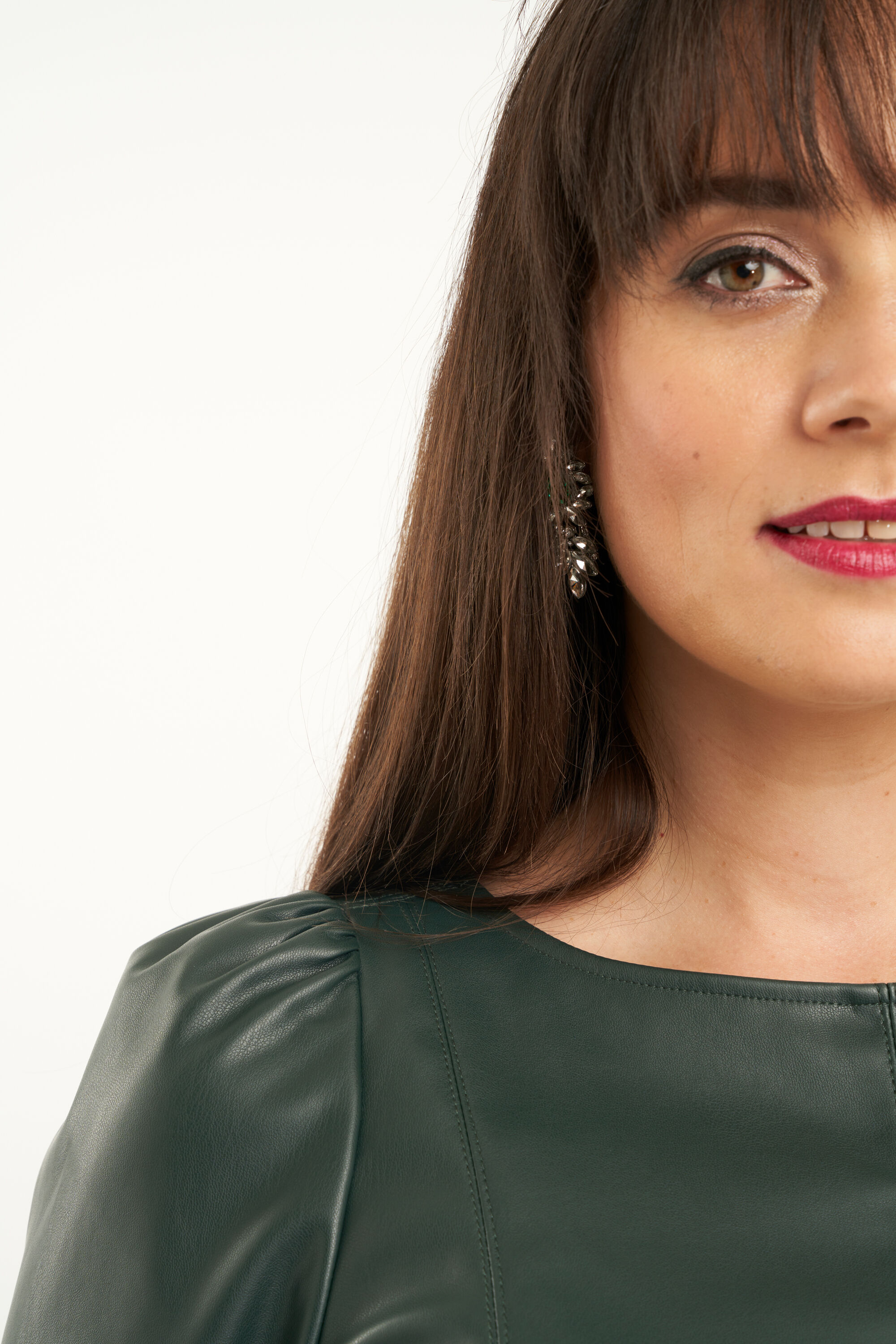 Kunstleder-Kleid  image number 5