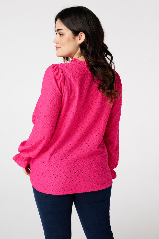 Oberteil mit Stickerei image number 3