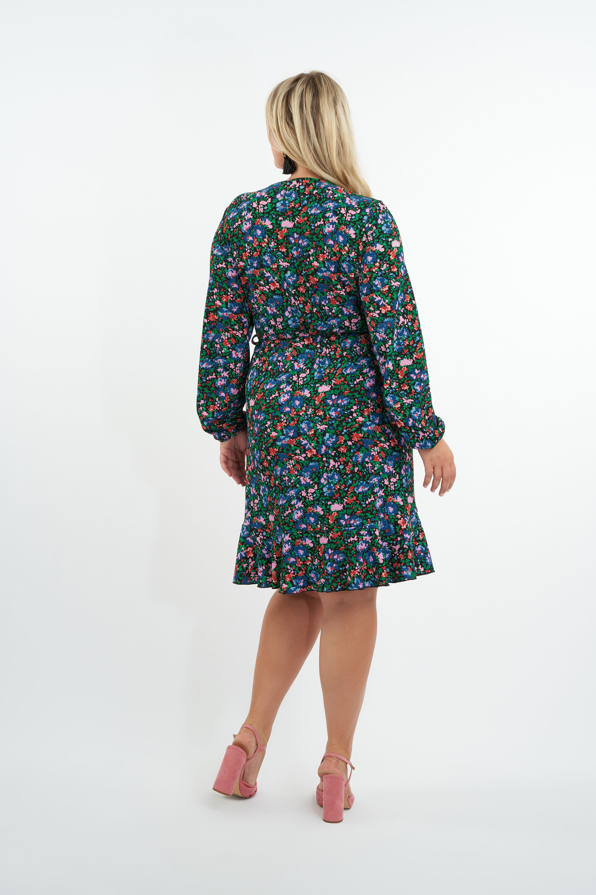 Wickelkleid mit Print image number 4