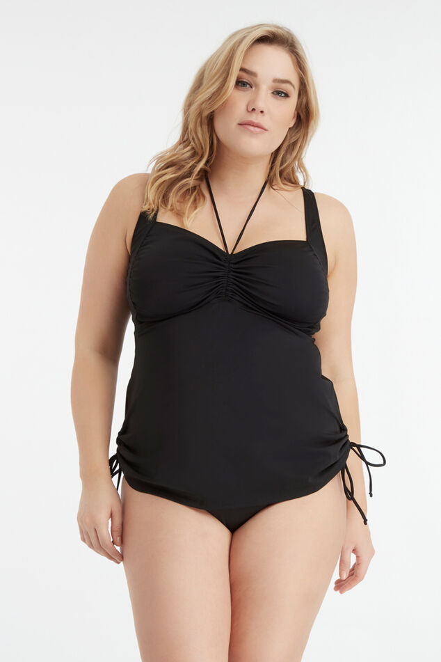 MS Mode einfarbiges Tankini-Top image number 0