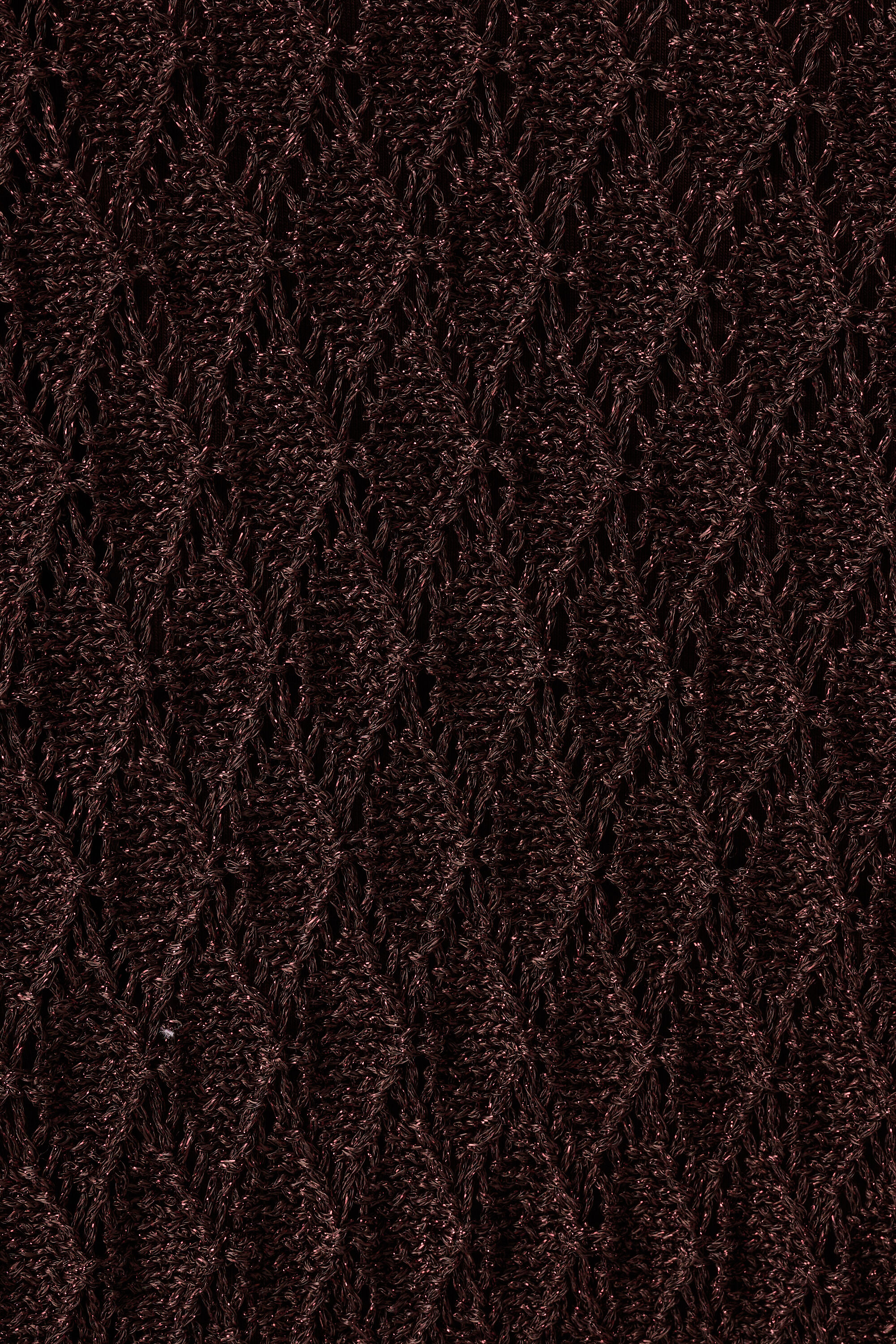 Geh&auml;kelter Pullover mit Lurex image number 6