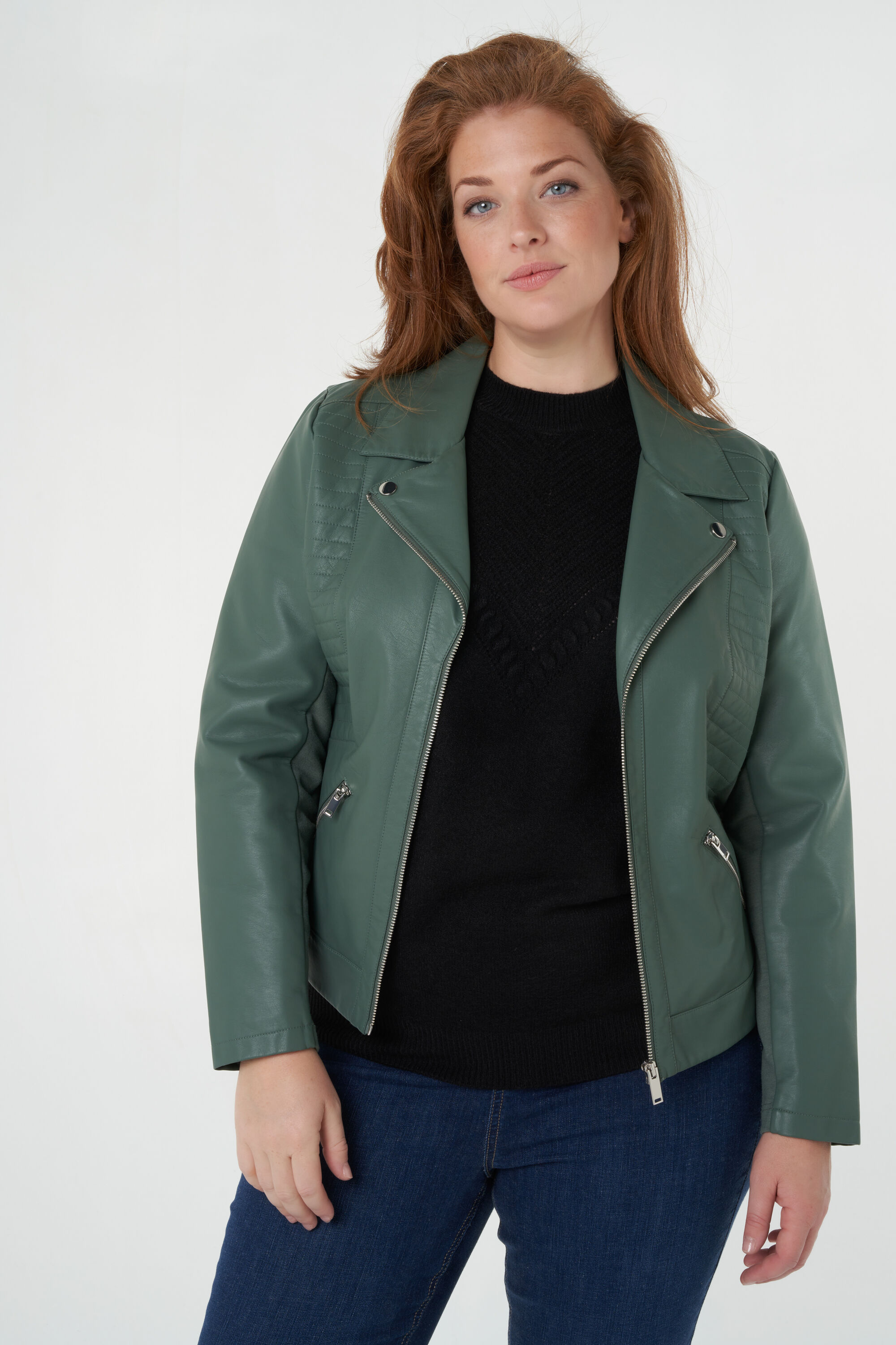 PU-Kunstlederjacke image number 6