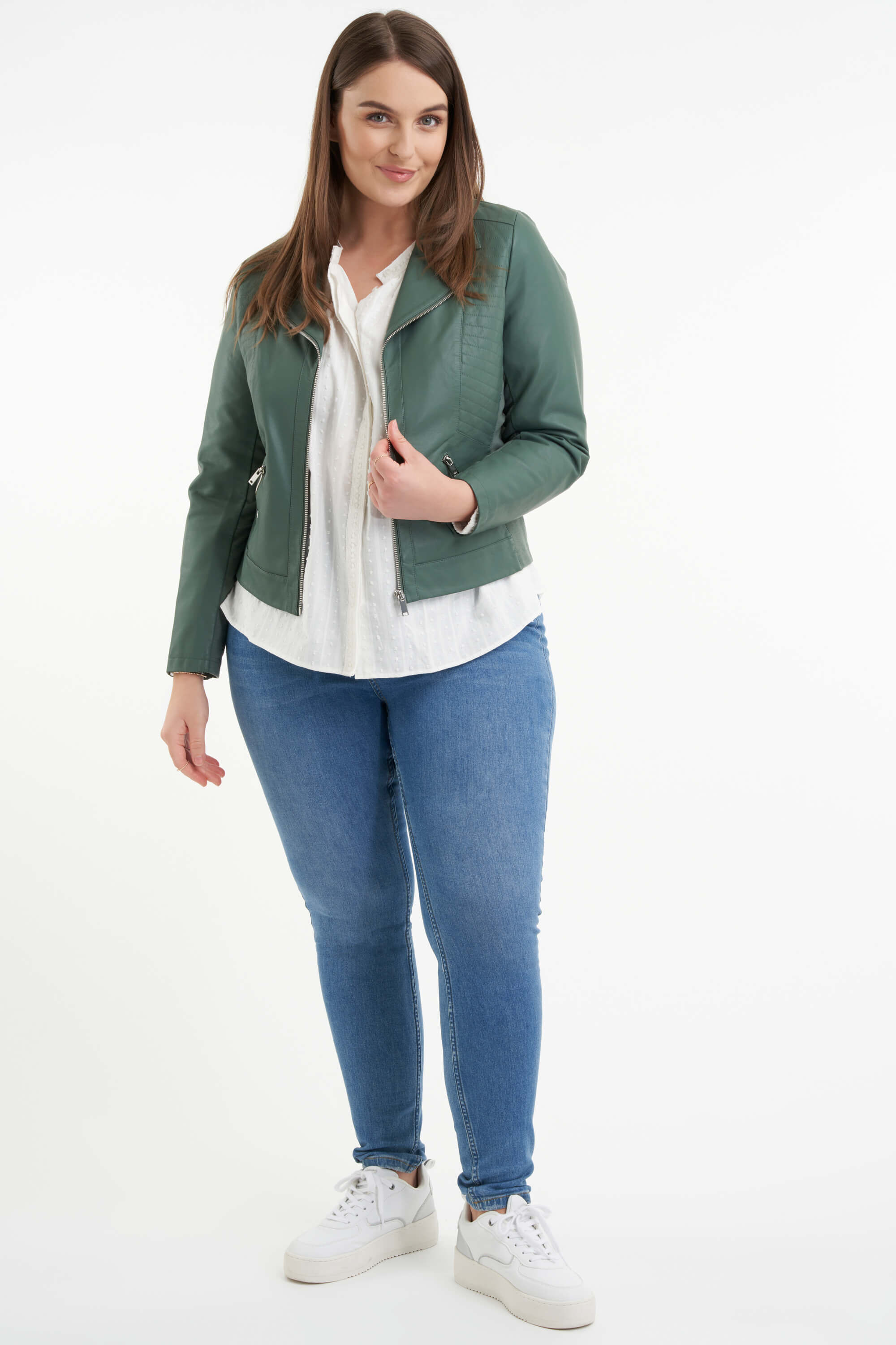 Biker-Jacke aus Kunstleder image number 6