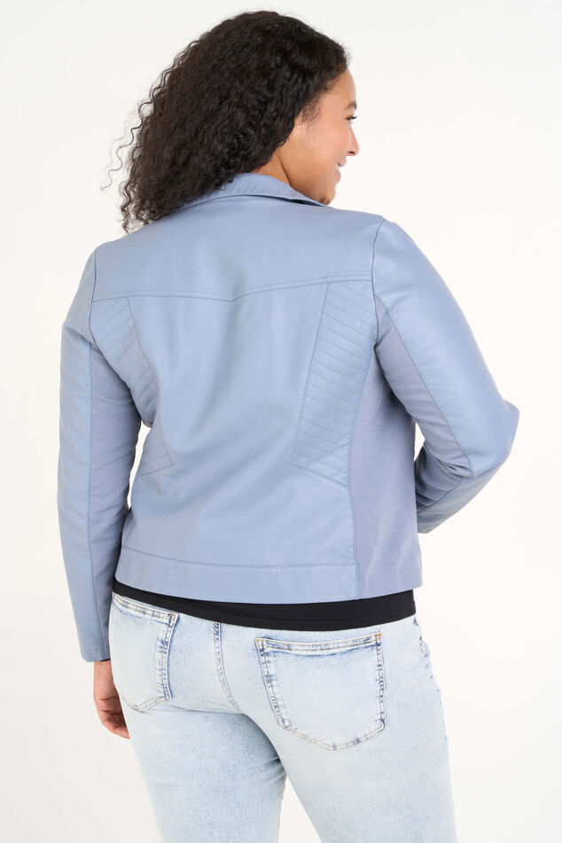 PU-Kunstlederjacke image number 3