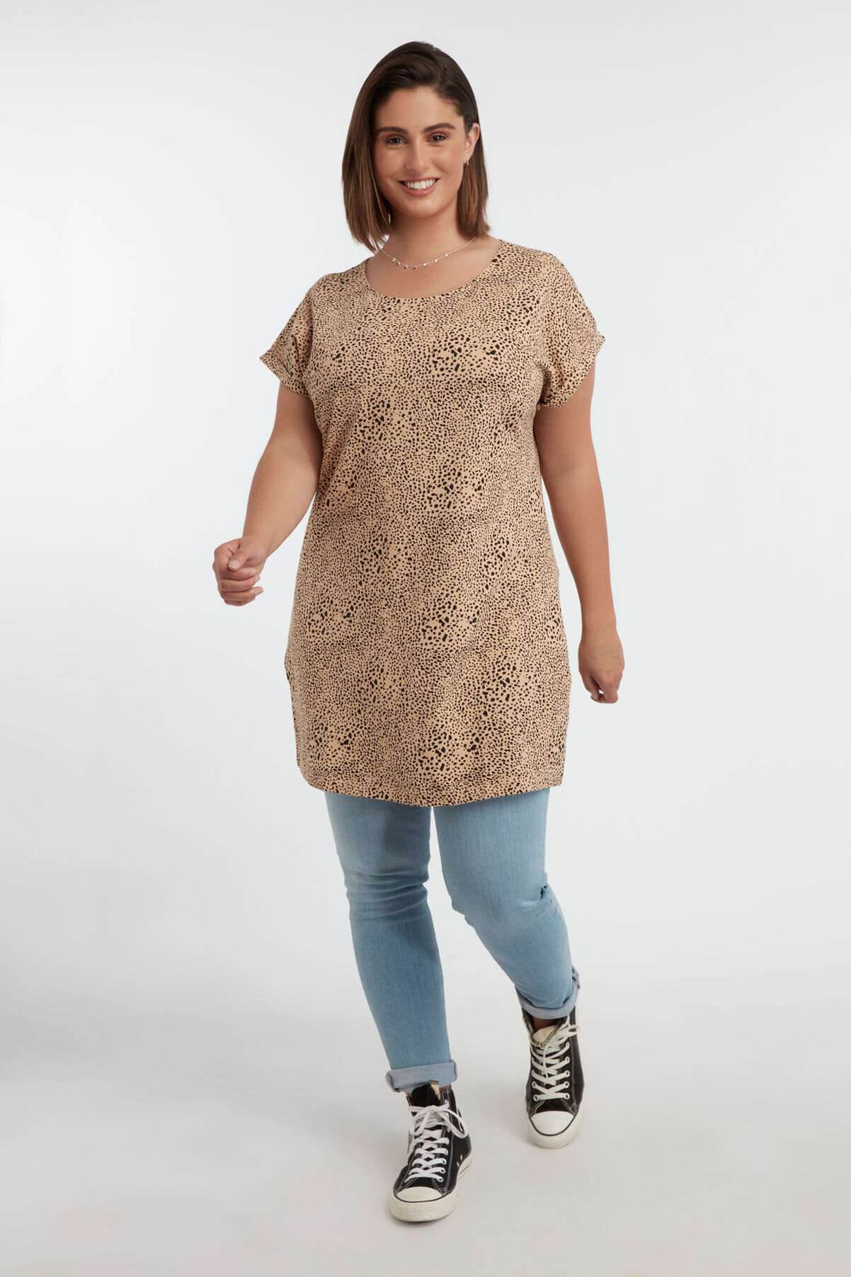 Langes T-Shirt mit Print image number 5