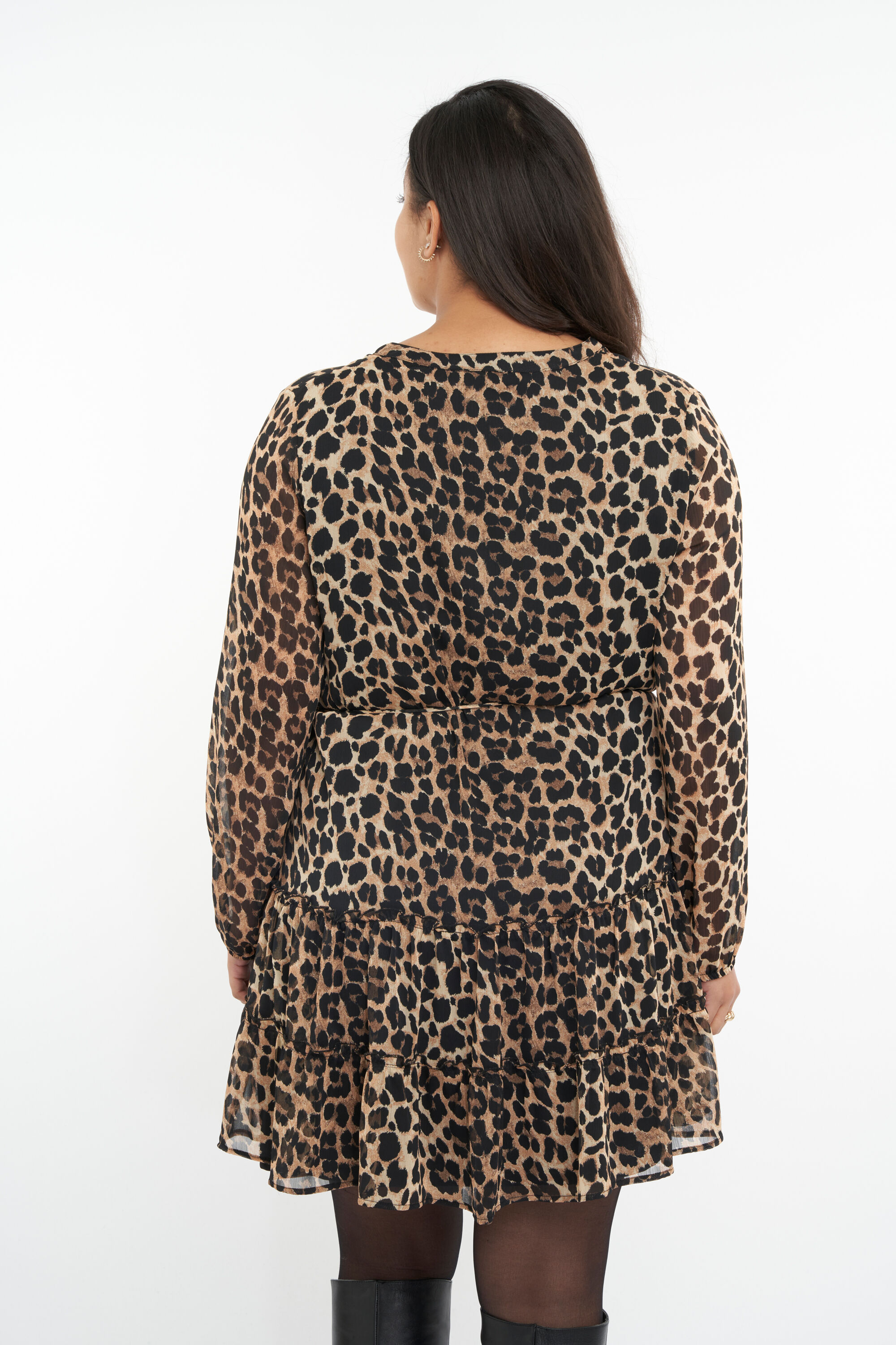 Tunika-Kleid mit Print image number 4