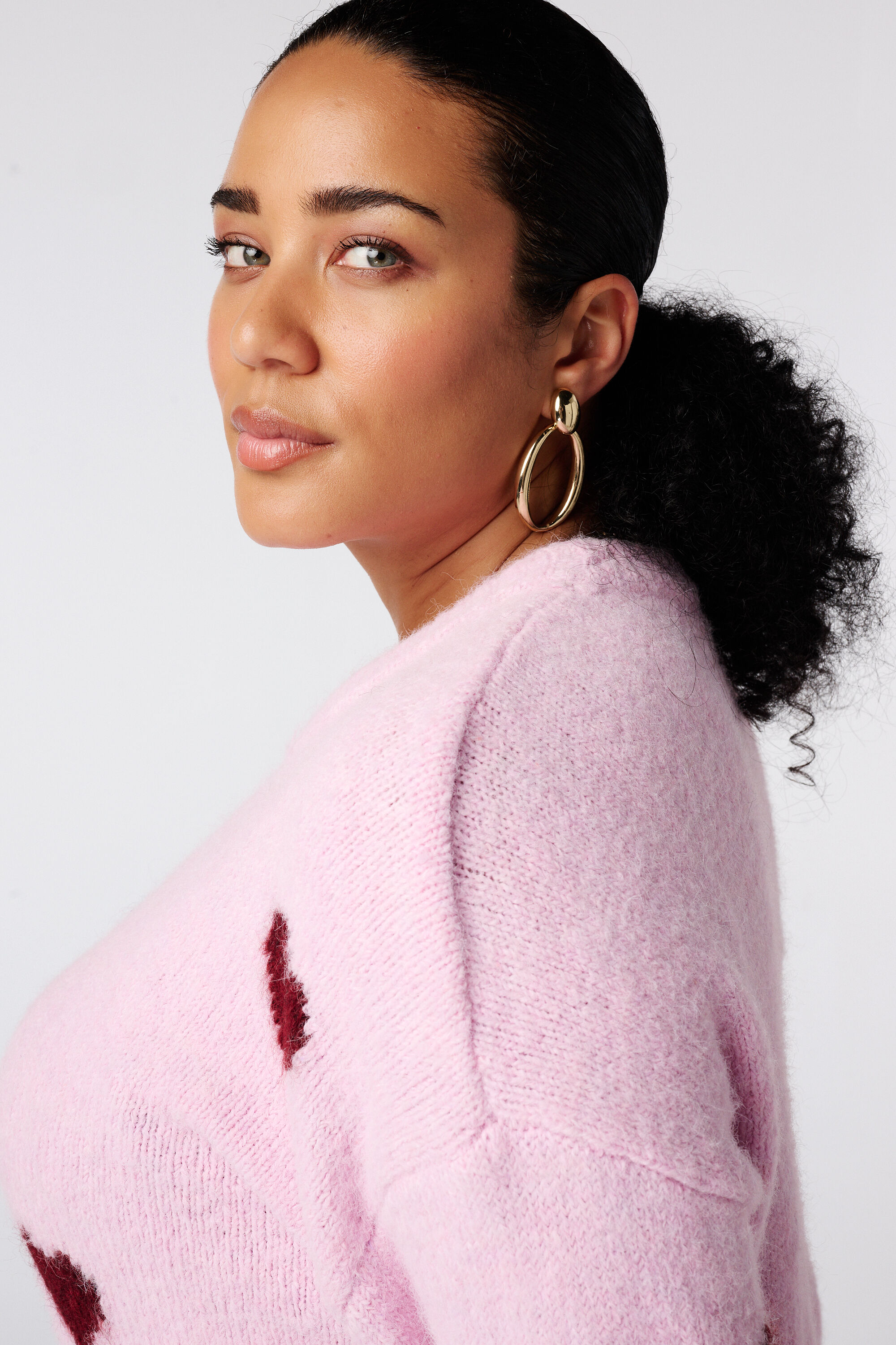 Pullover mit Herzchenmuster image number 4
