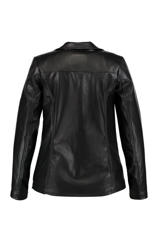 Kunstleder-Blazer image number 2