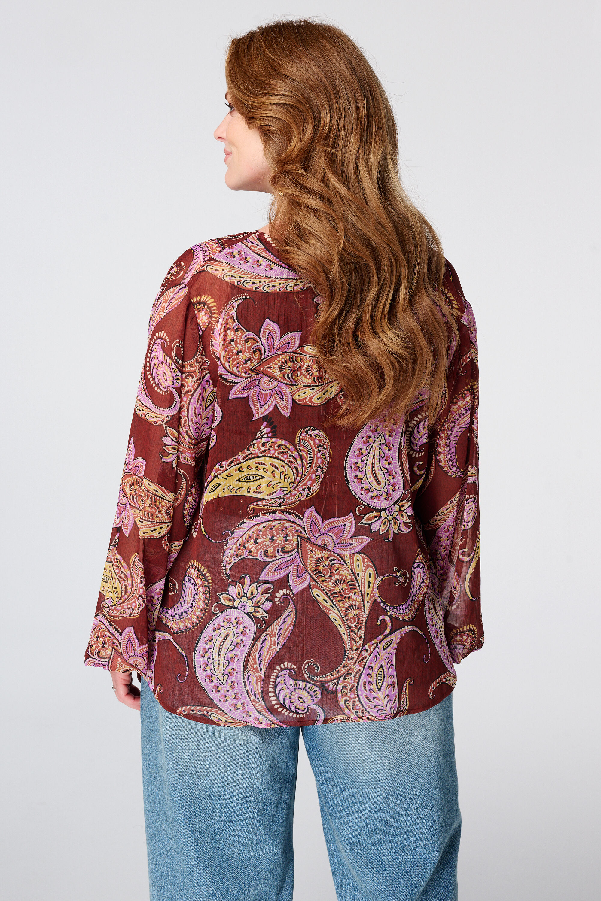 Bluse mit Paisleymuster image number 1