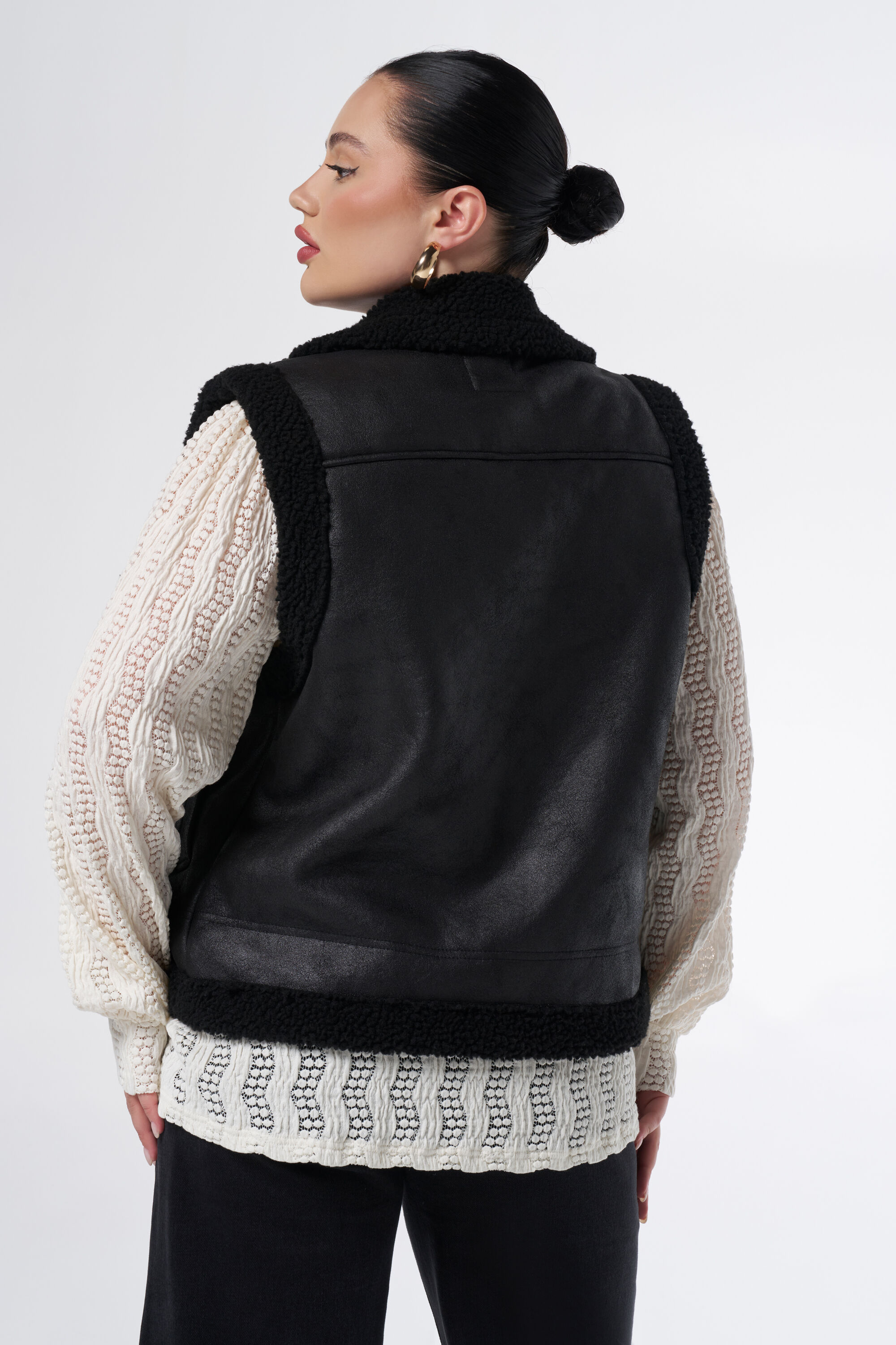 Kunstleder-Weste image number 3