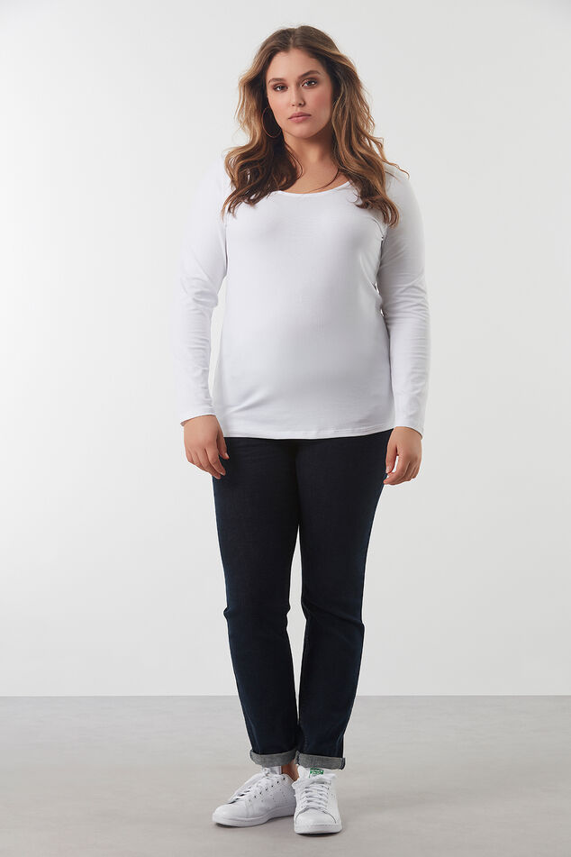 Langärmeliges Basic-T-Shirt image number 3