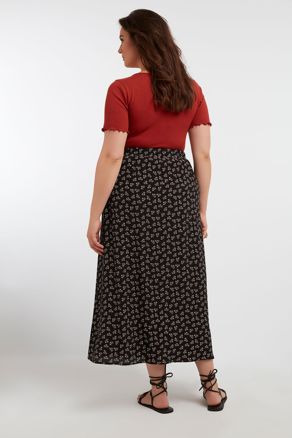 Maxi-Rock im Button-Down-Style image number 5