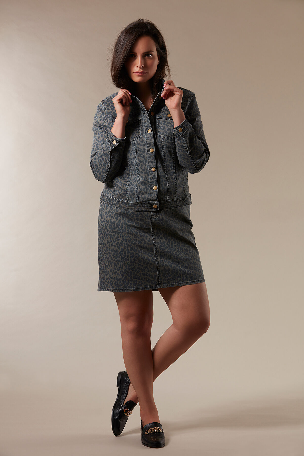 Jacke mit Leoparden-Print image number 5