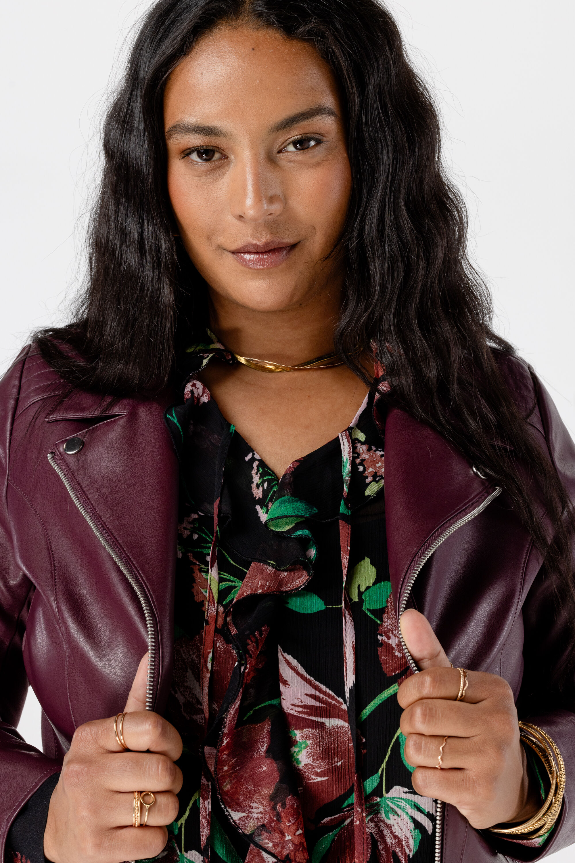 Kunstleder-Bikerjacke image number 5