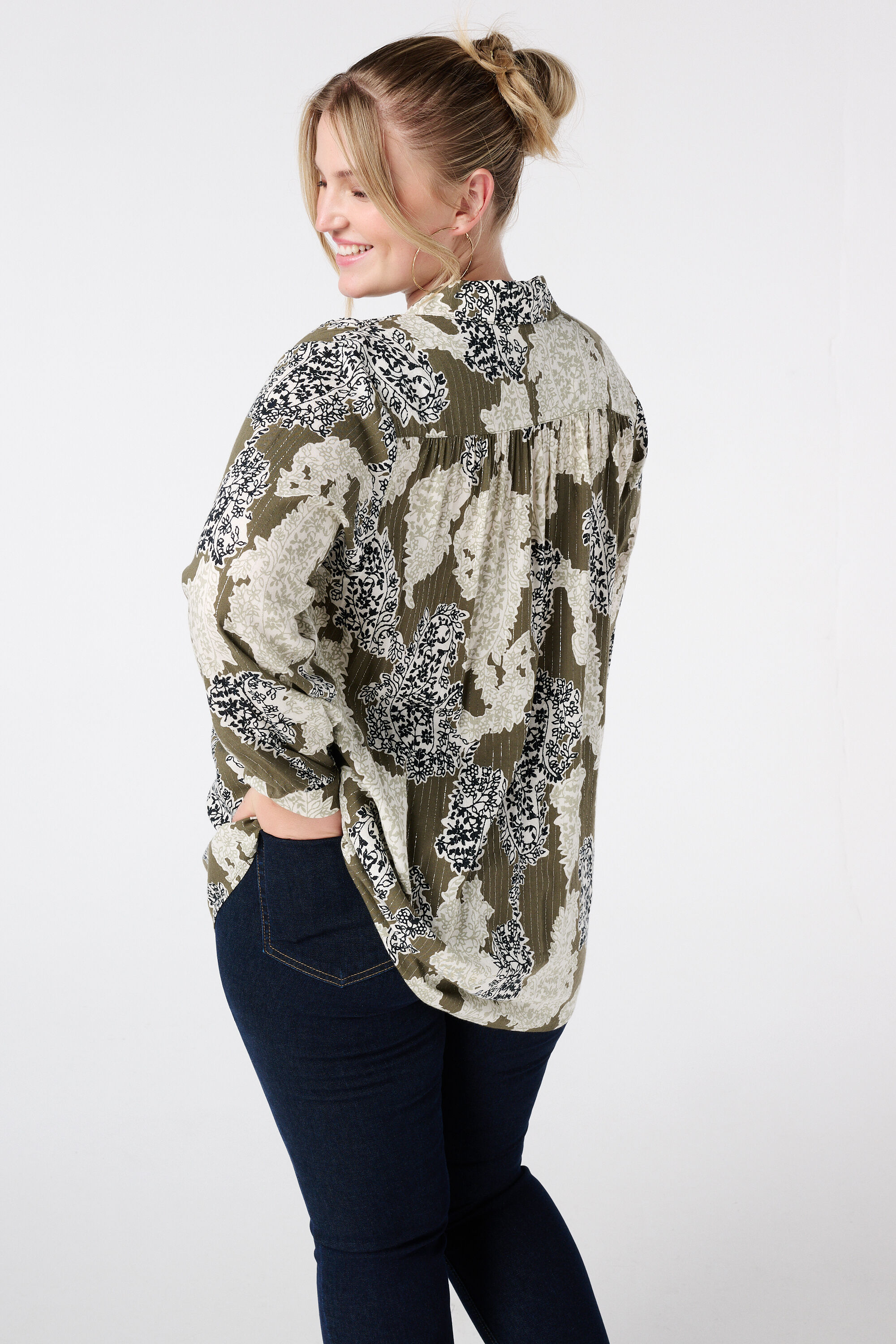 Bluse mit Print image number 3