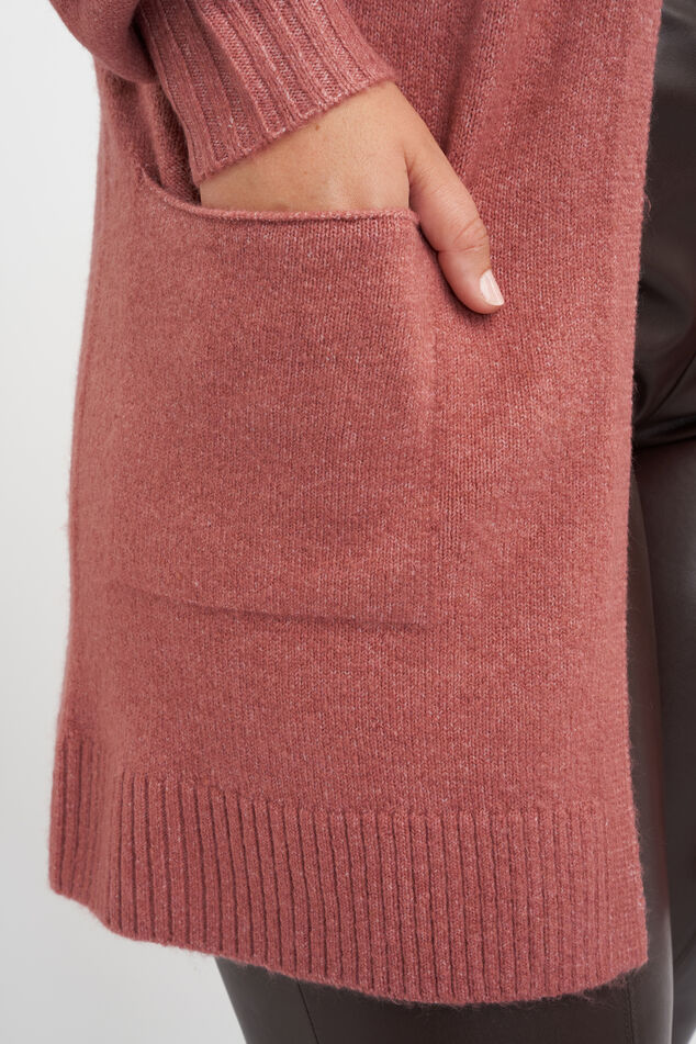 Langer offener Cardigan image number 3