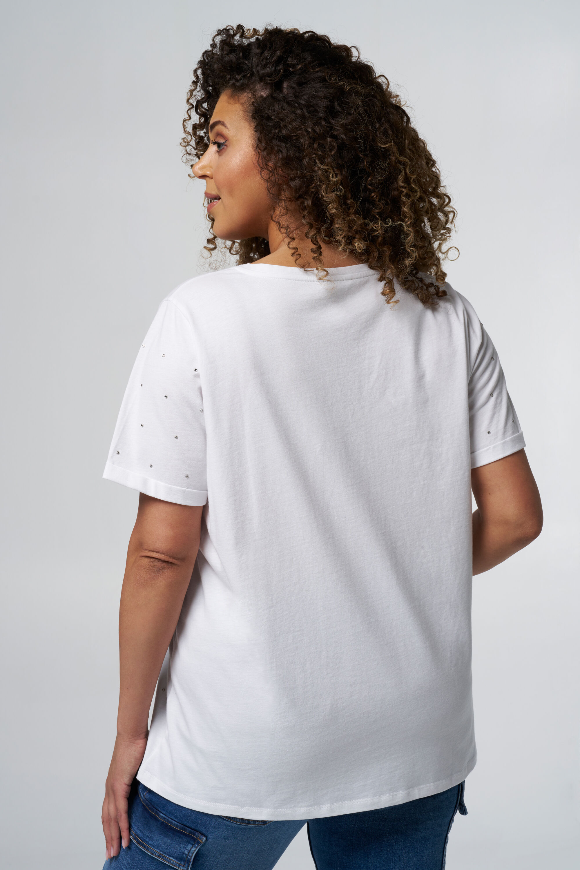 T-Shirt mit Steinen image number 3