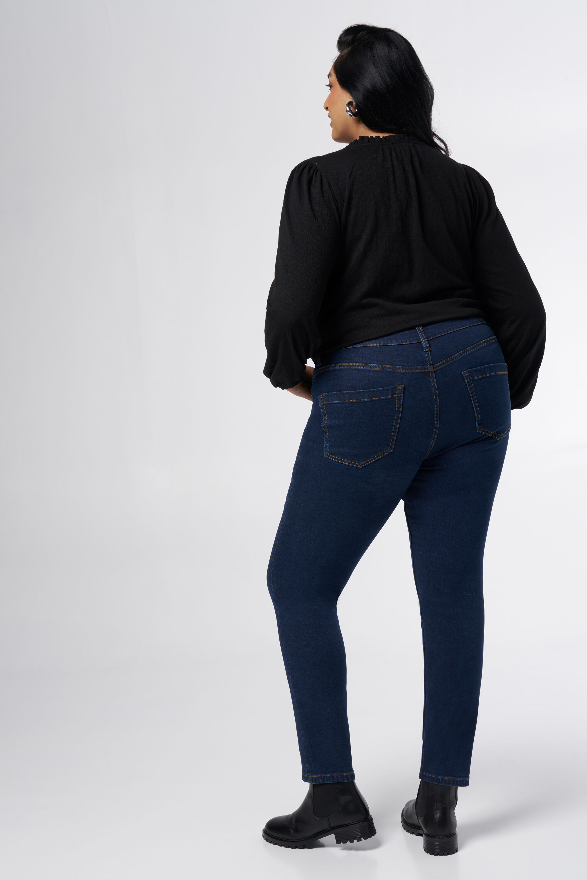 Slim-Leg-Jeans IRIS mit Stretch image number 3