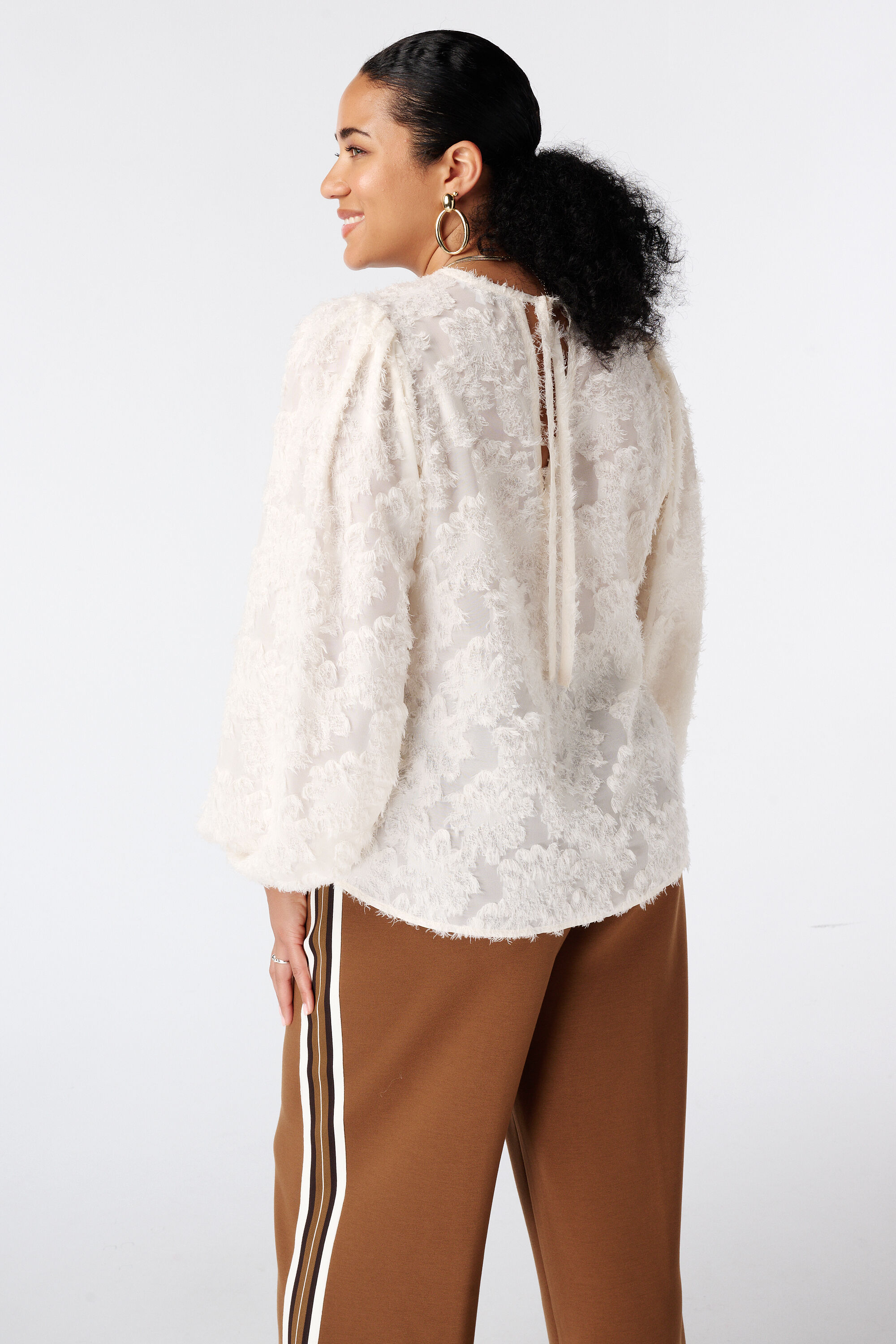 Bluse mit Ballon&auml;rmeln image number 3