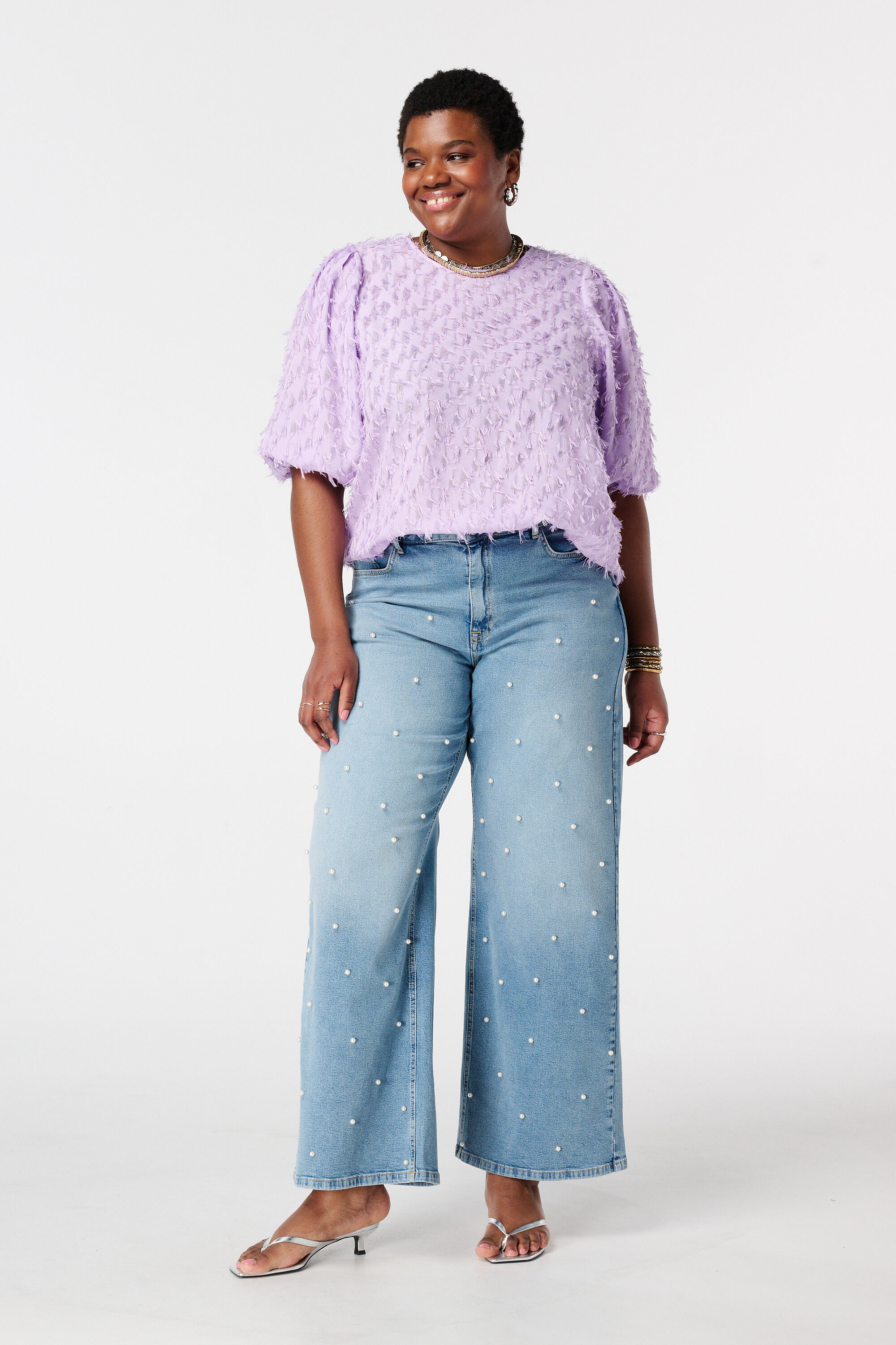 Strukturierte Bluse image number 5