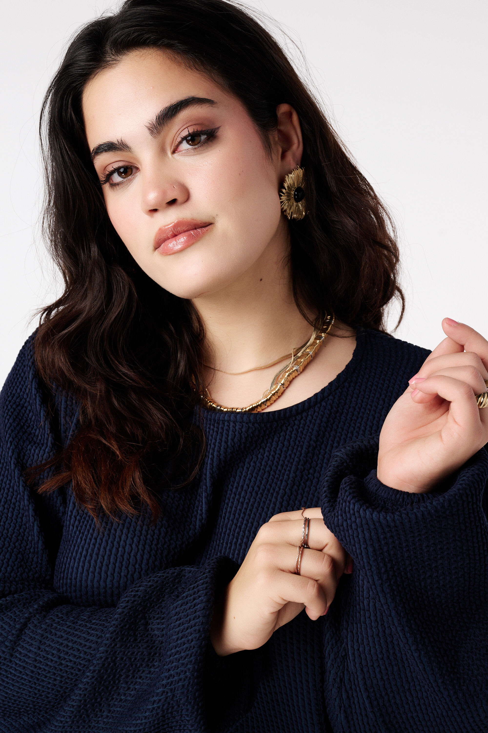 Gerades Kleid mit Puff&auml;rmeln image number 4