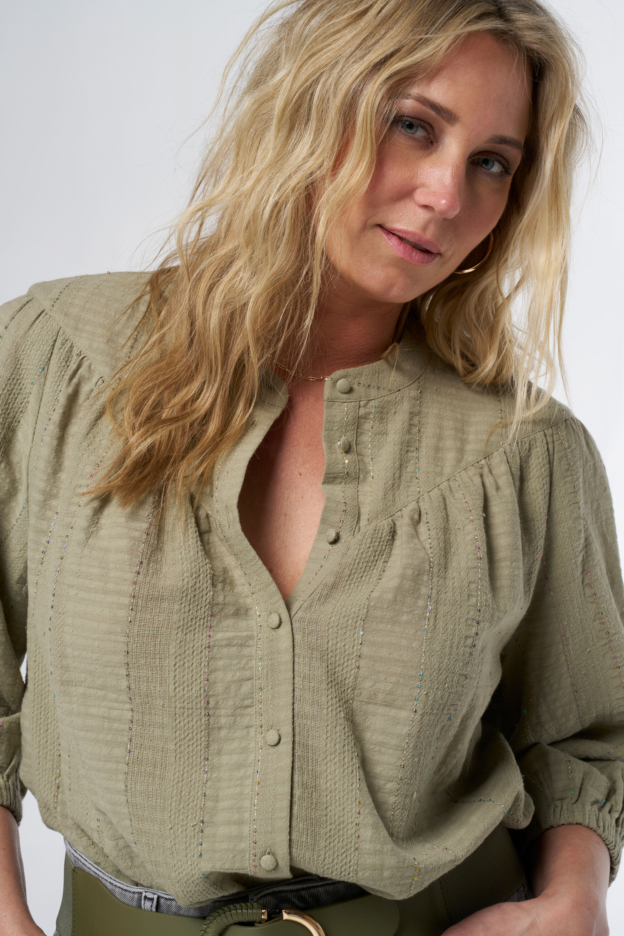 Bluse mit Details image number 4