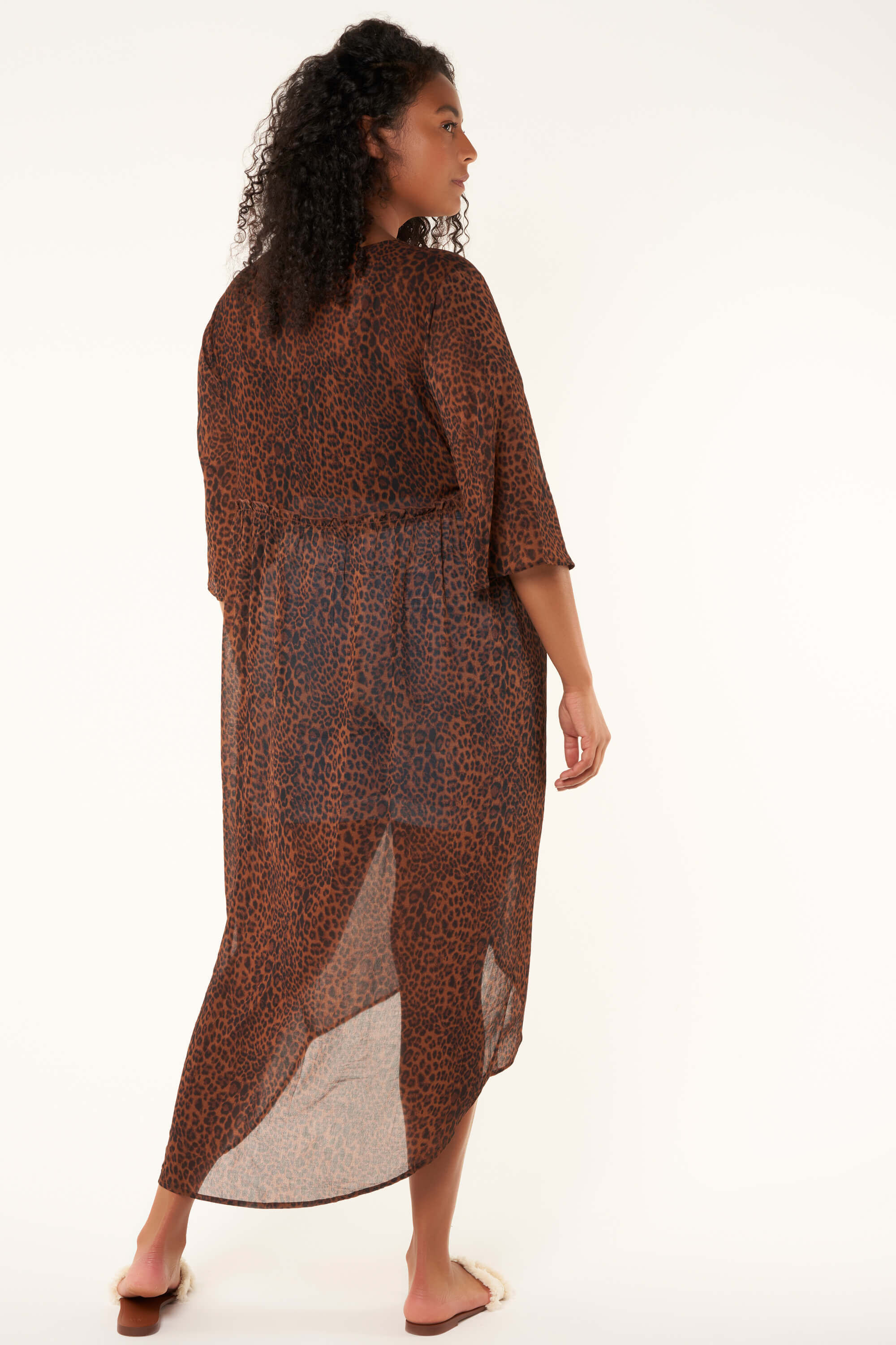 Kimono mit Print  image number 3