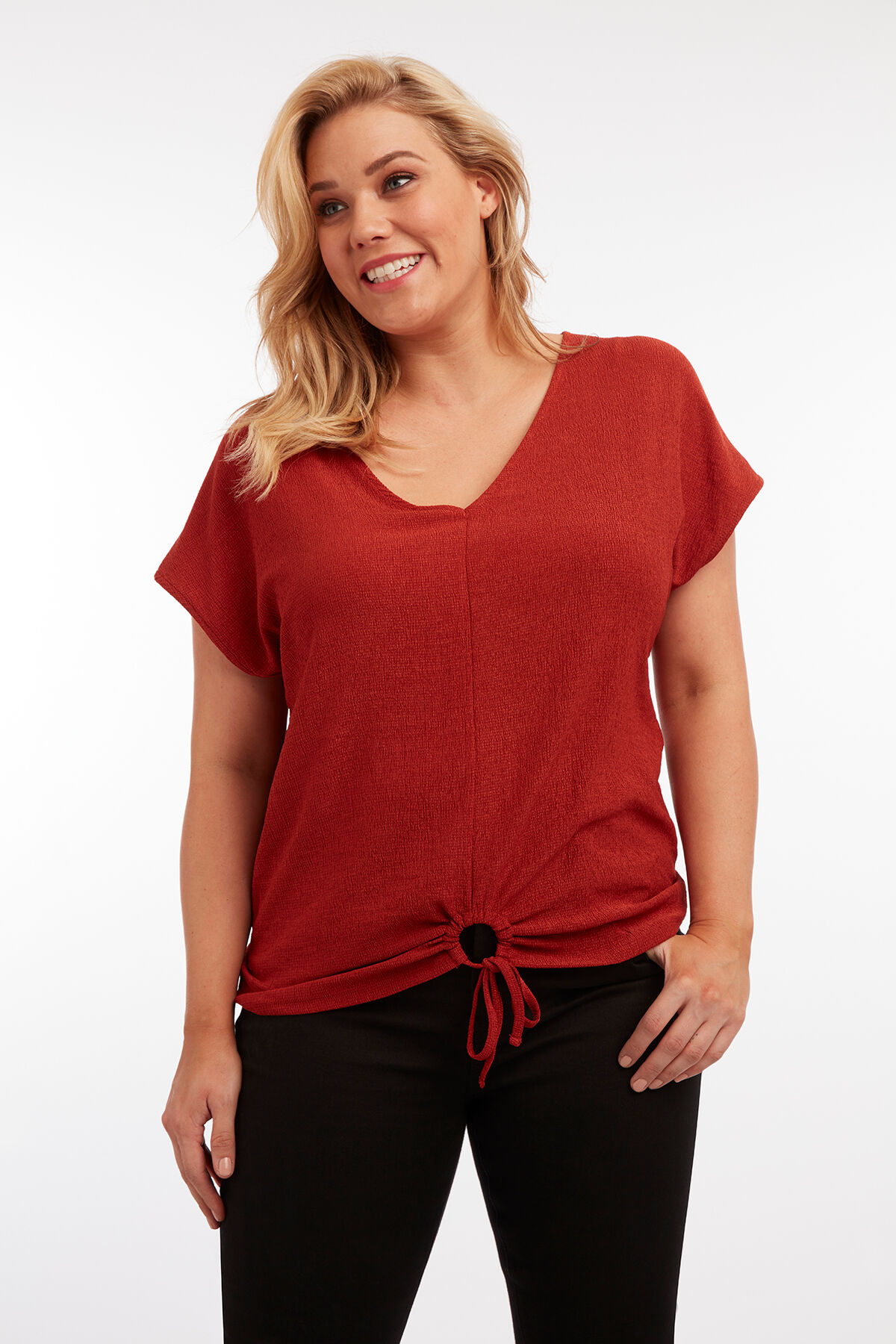 Top mit Plissees image number 3