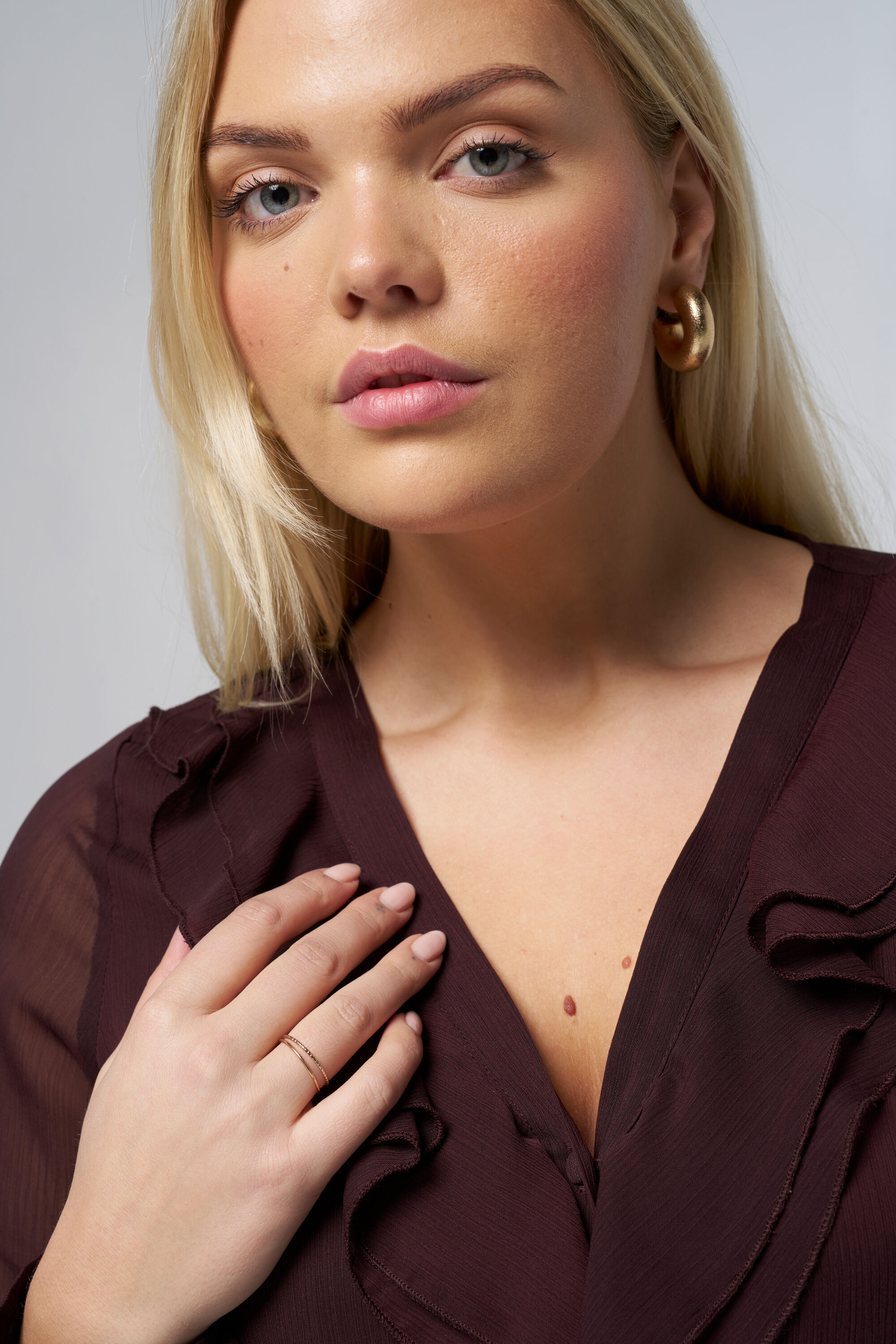 Bluse mit R&uuml;schendetails image number 4