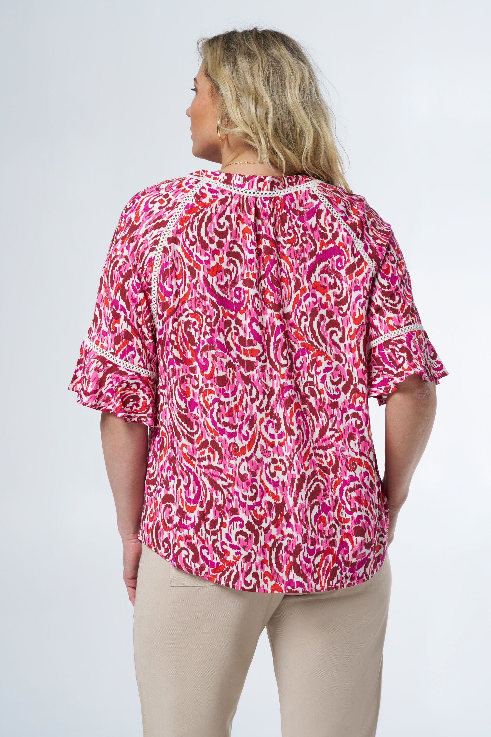 Bluse mit Print image number 3