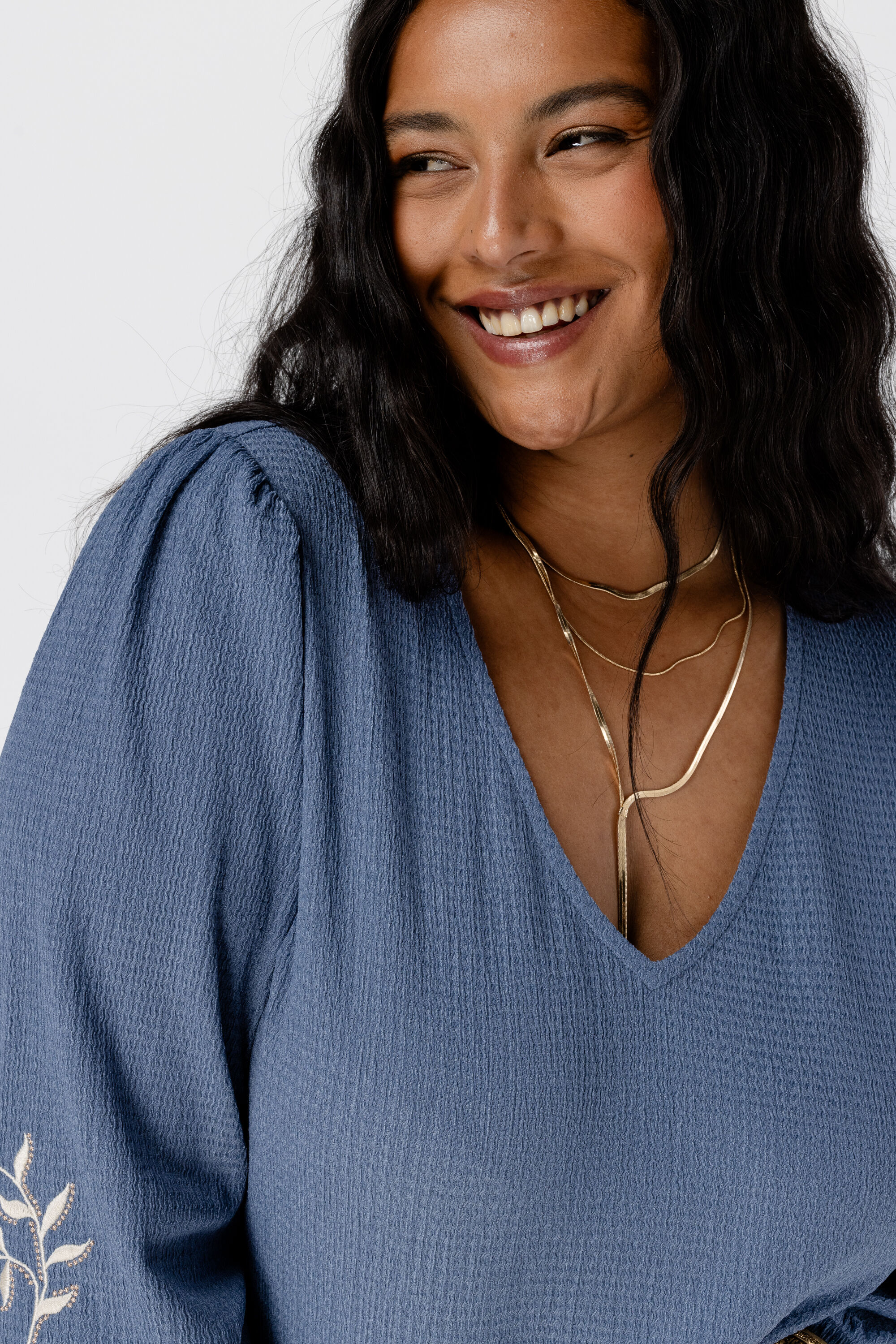 Oberteil mit Stickerei image number 5