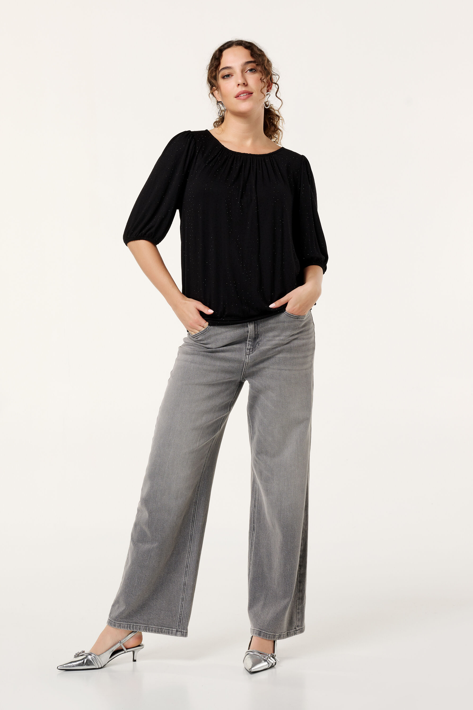 Top mit Strasssteinen image number 5